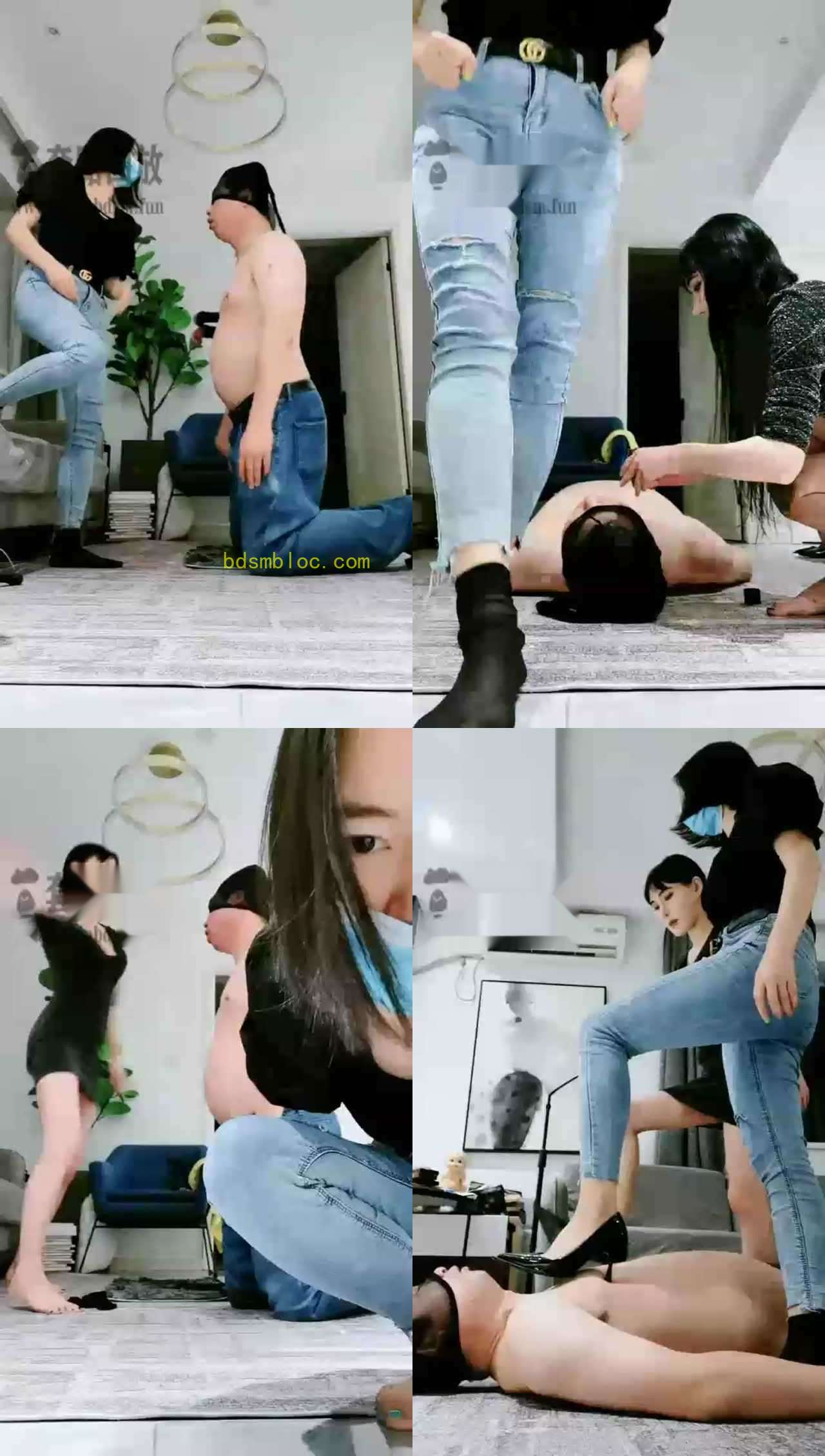 【小拽主人】重度耳光虐乳专场