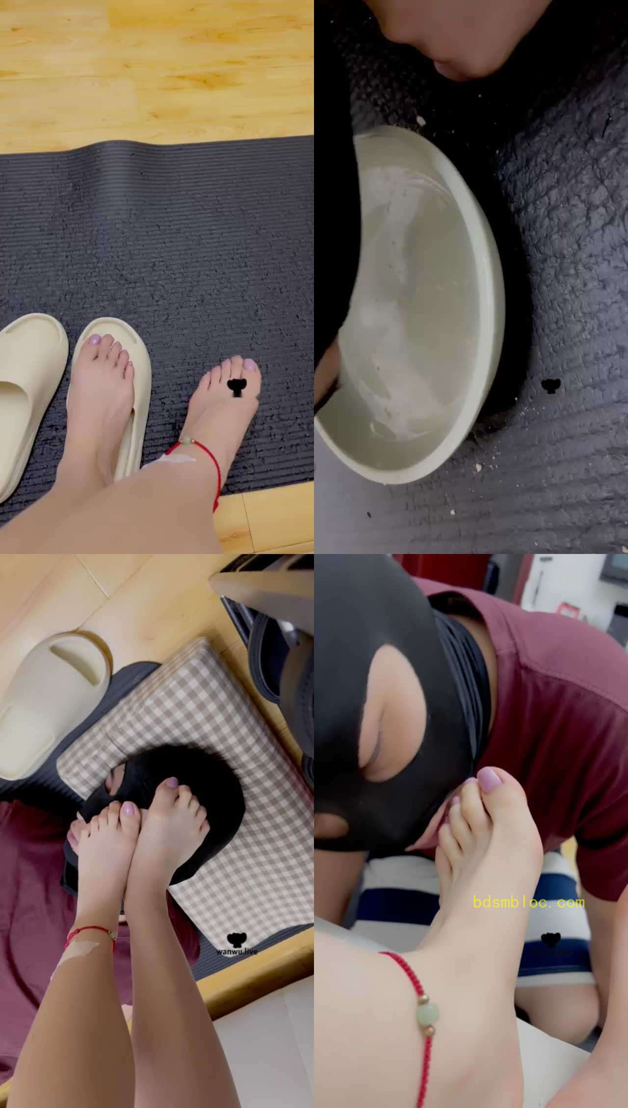 【安乐】玉足碾压喂食/吮吸脚趾缝/全体重踩踏
