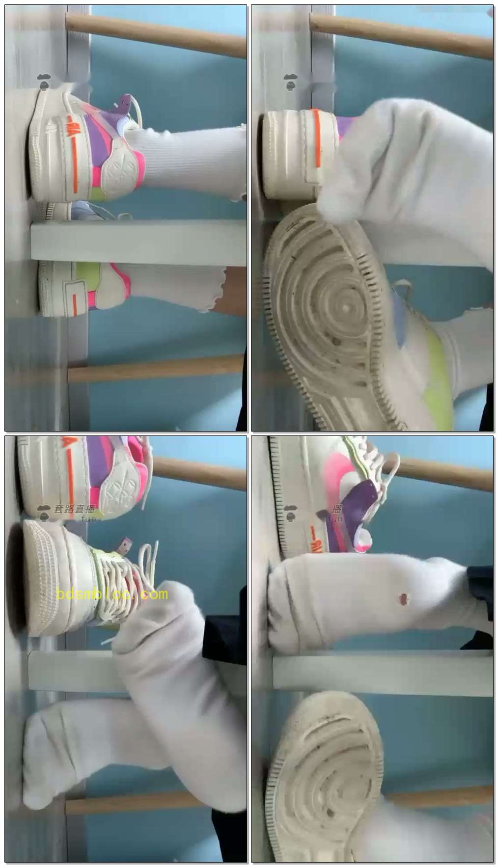 【绘子】偷窥棉袜空军