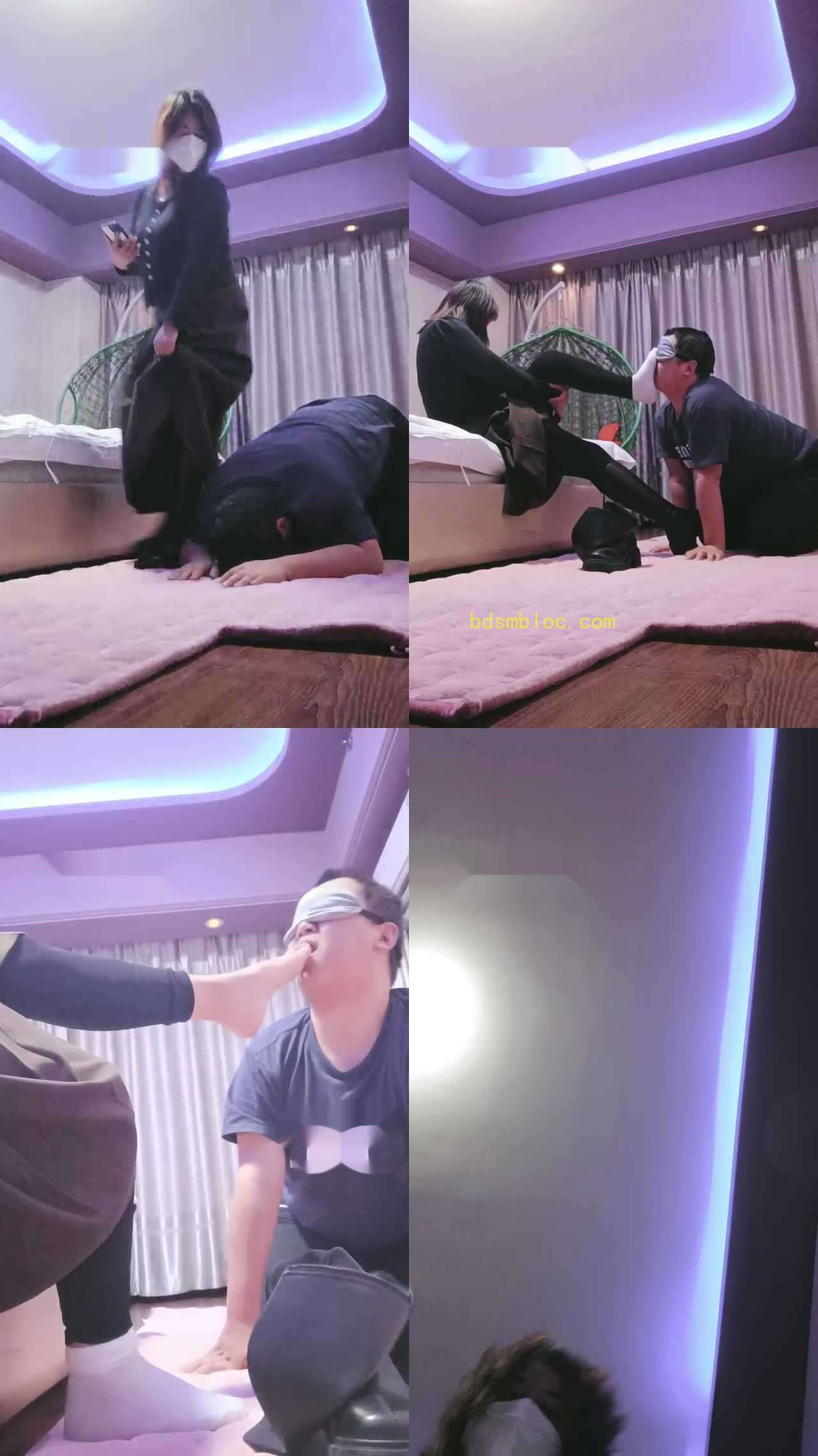 【嗯哼】犯贱闻靴子/踩踏/超强深喉