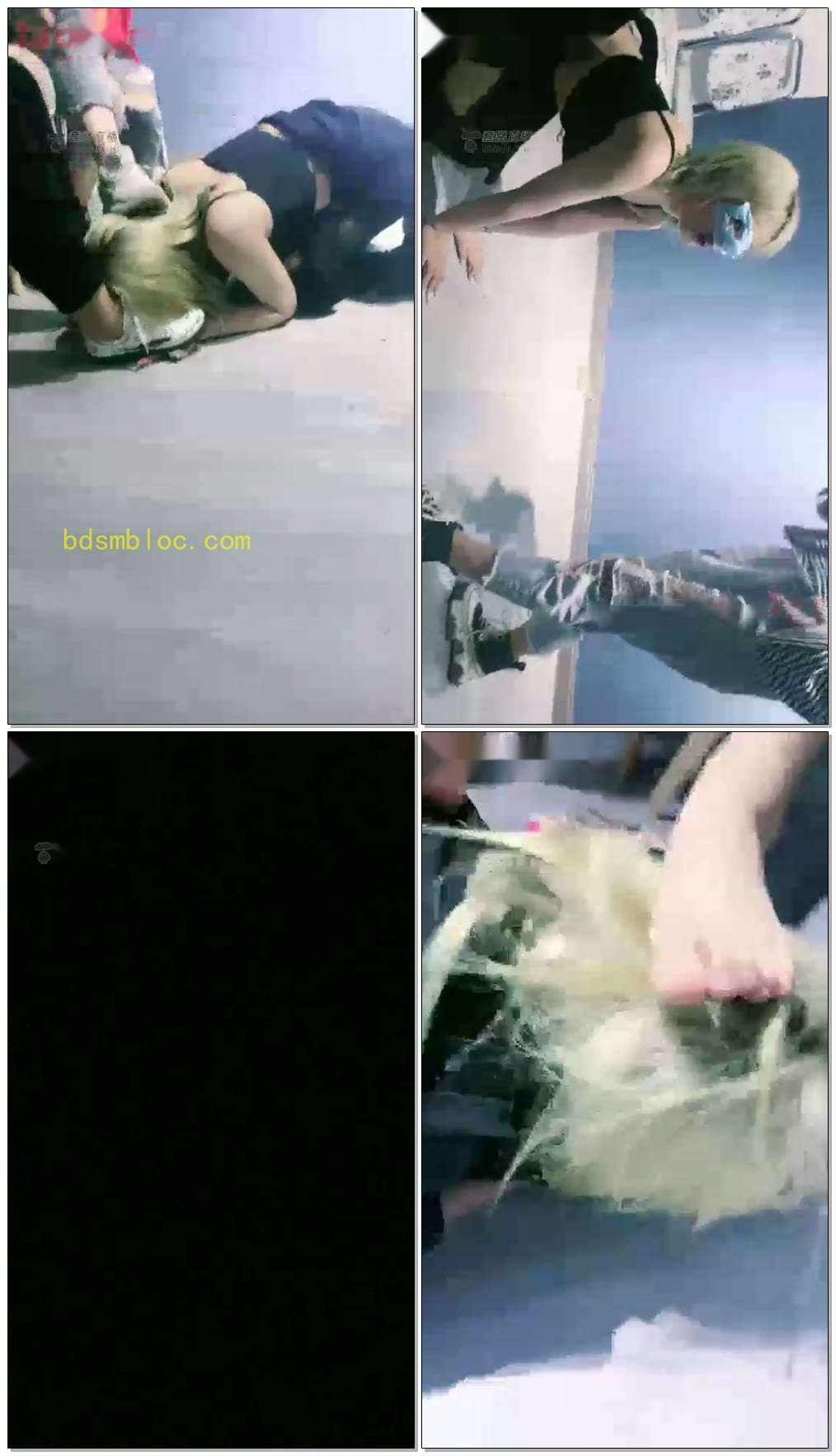 【女M安蔓】素人家里一堆集体玩