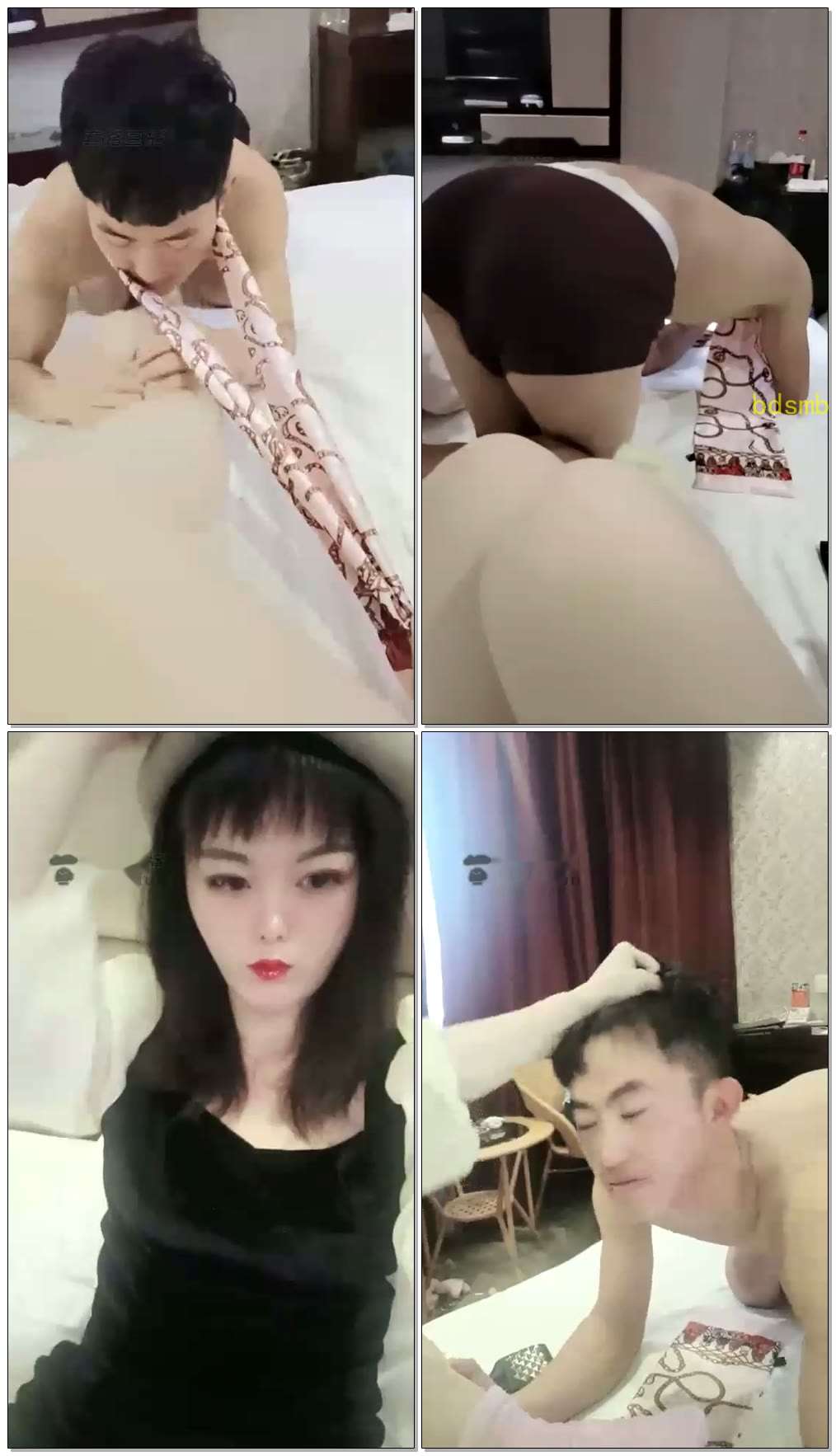 【福源漫莎】调教小贱狗伺候主子美脚丫