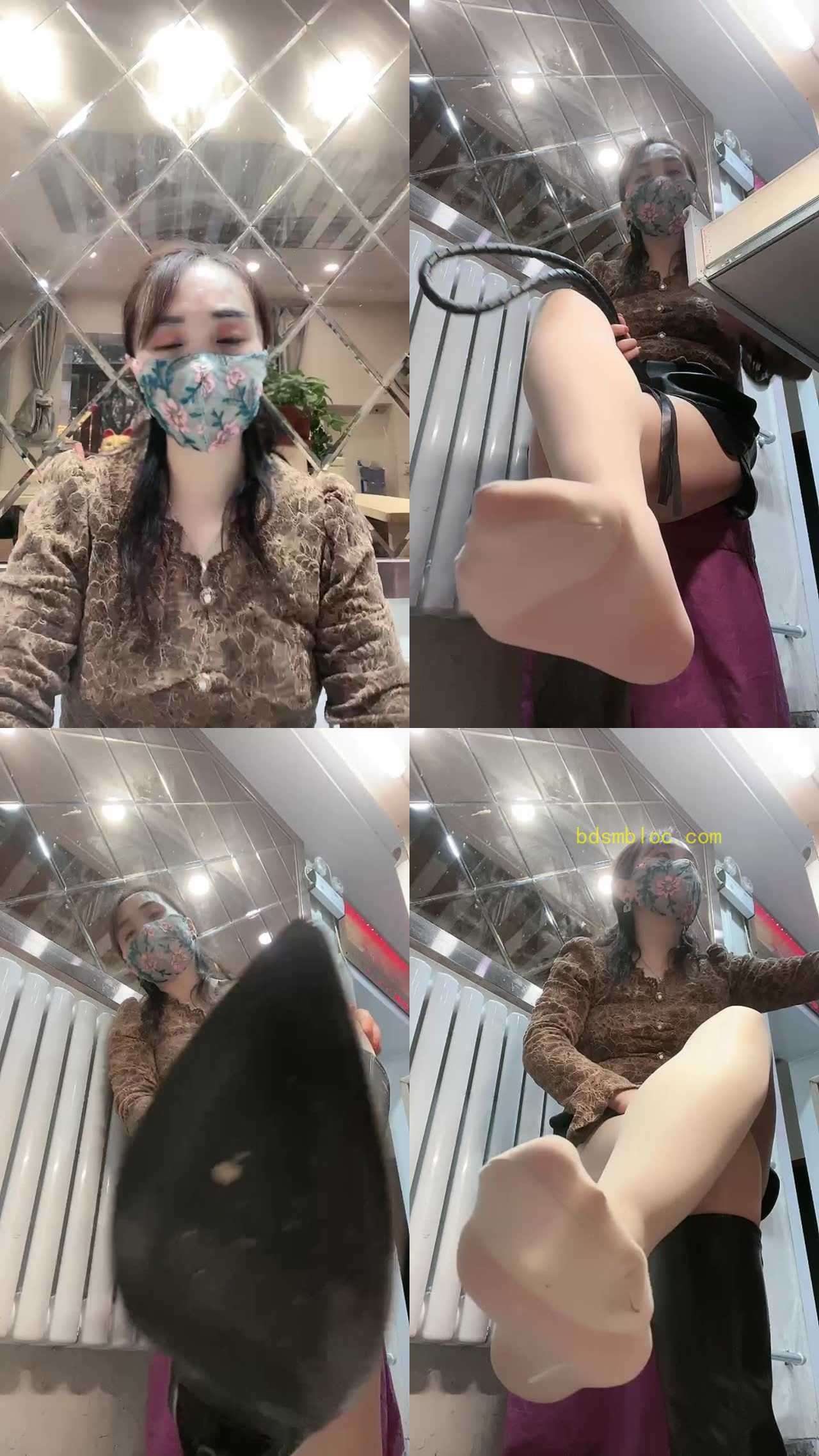 【芳姐s】足疗店顾客犯贱，带素人闺蜜玩贱狗