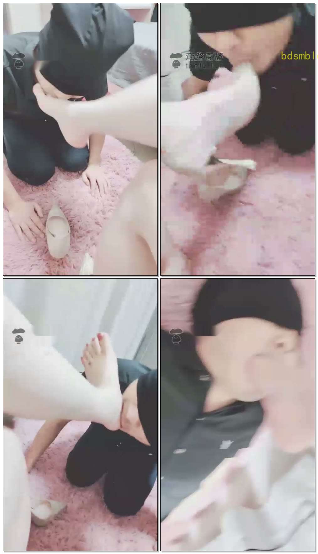 【灵竹】调西装男,舔脚,踩脸