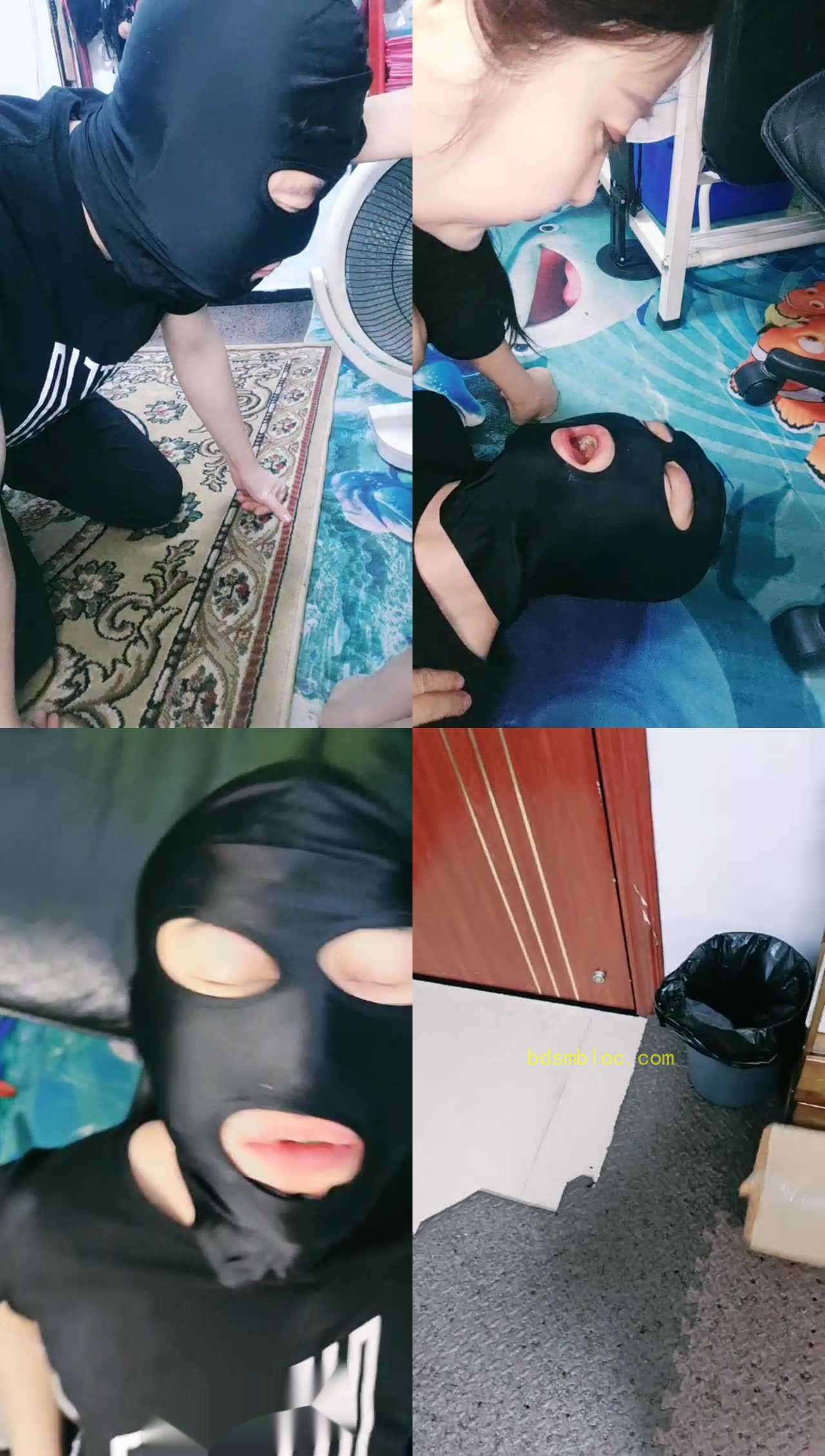 【西安欣】丝袜+白棉袜双重气味辱/吃拉丝口水浓痰