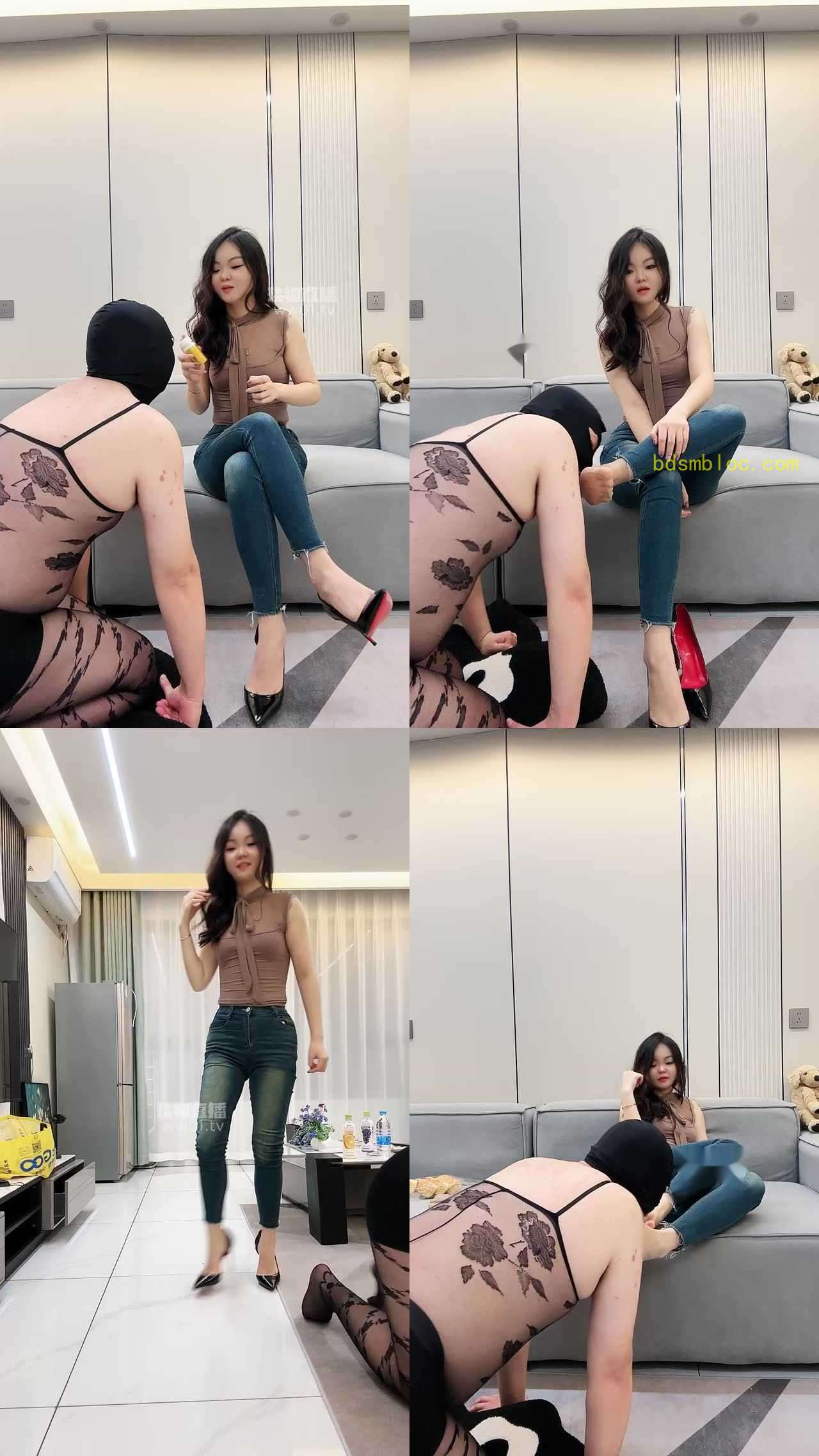【梨悠s】表哥偷换女装被我发现后强制