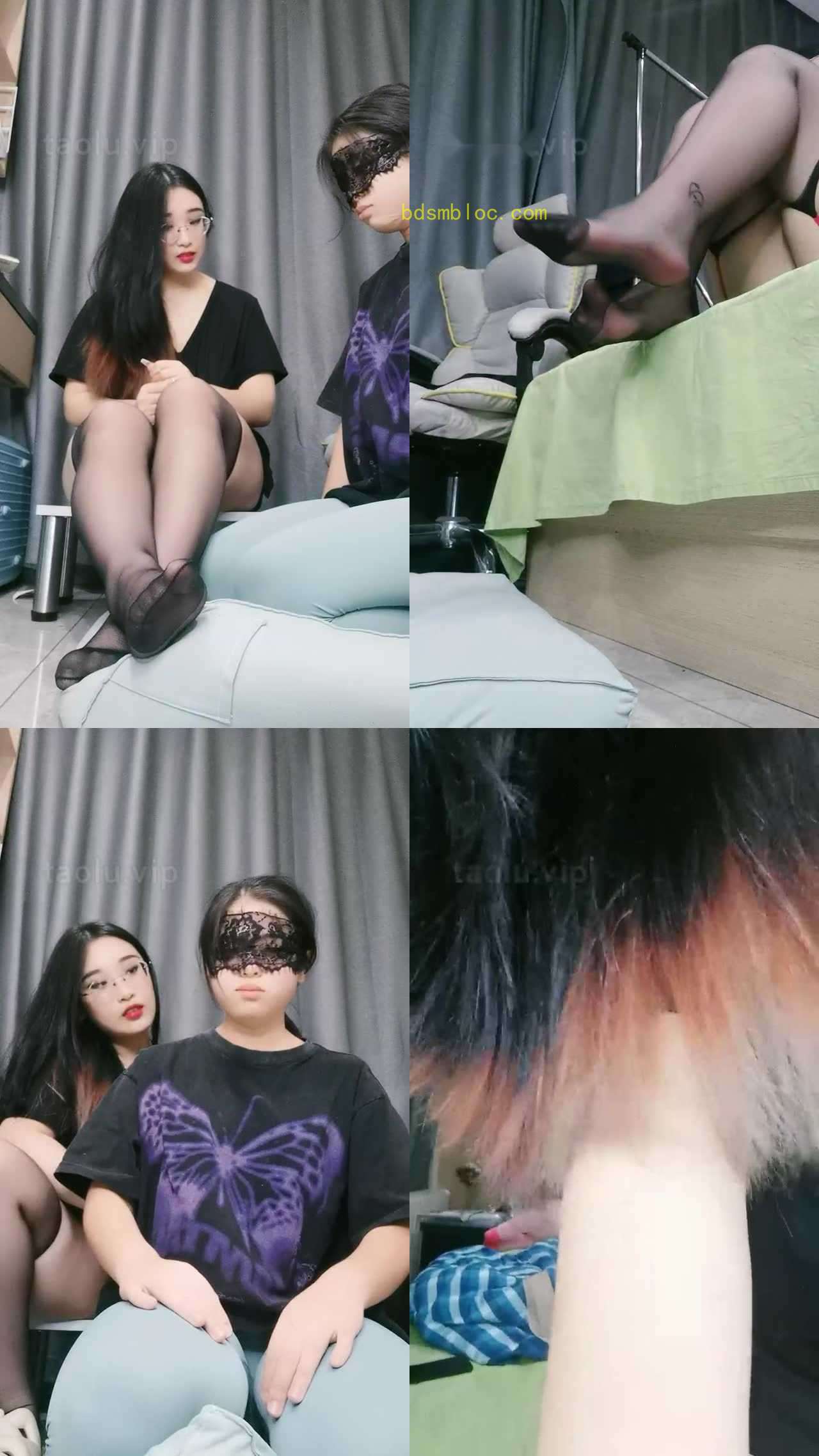 【小羊】黑丝美腿诱小三母狗