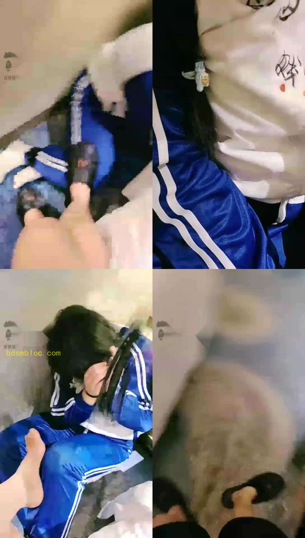 【Vinnie维妮】调教绑架女学霸，捆绑夹手指，SP颤抖，跪地求饶