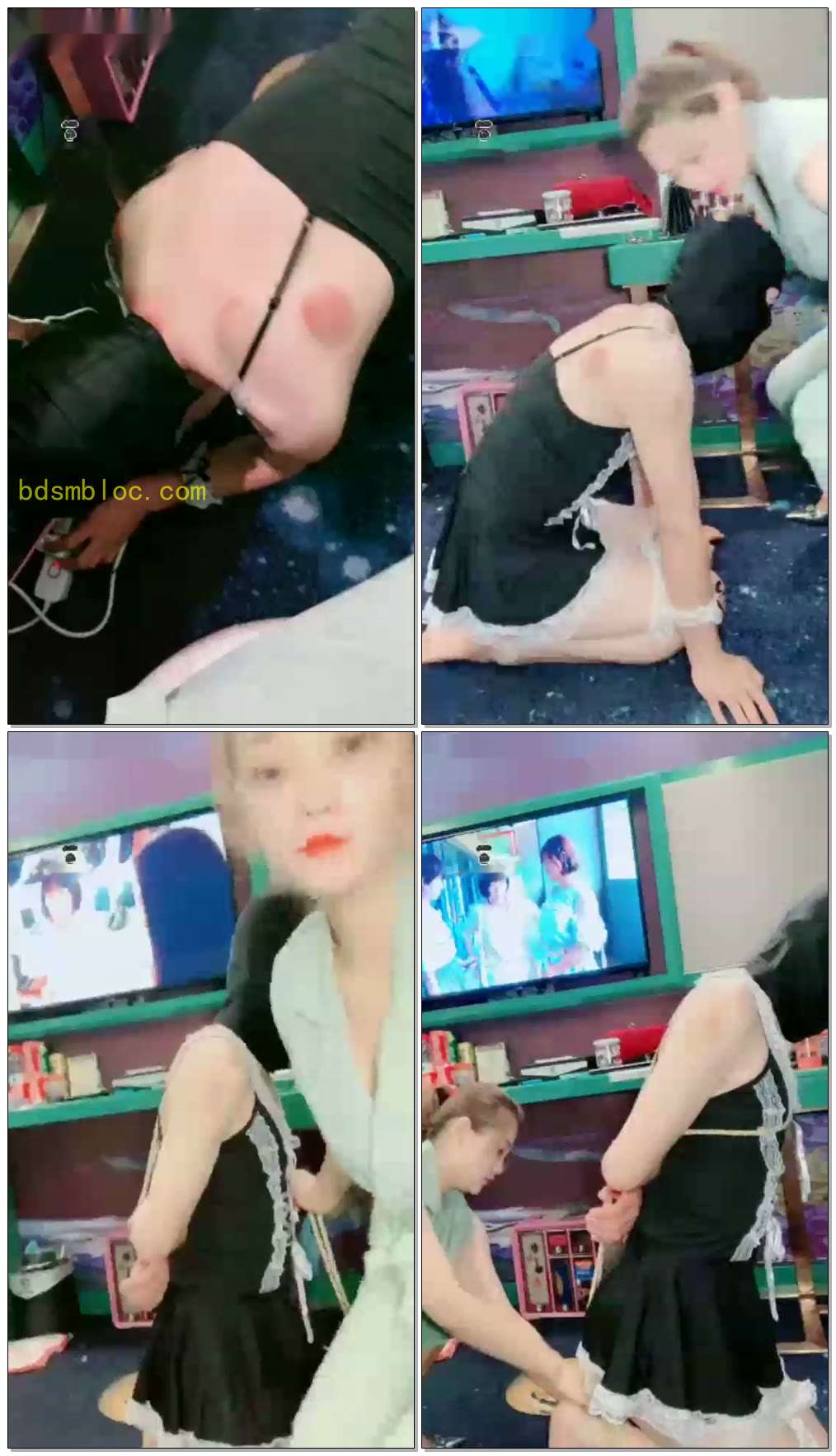 【清墨S】调教耳光场