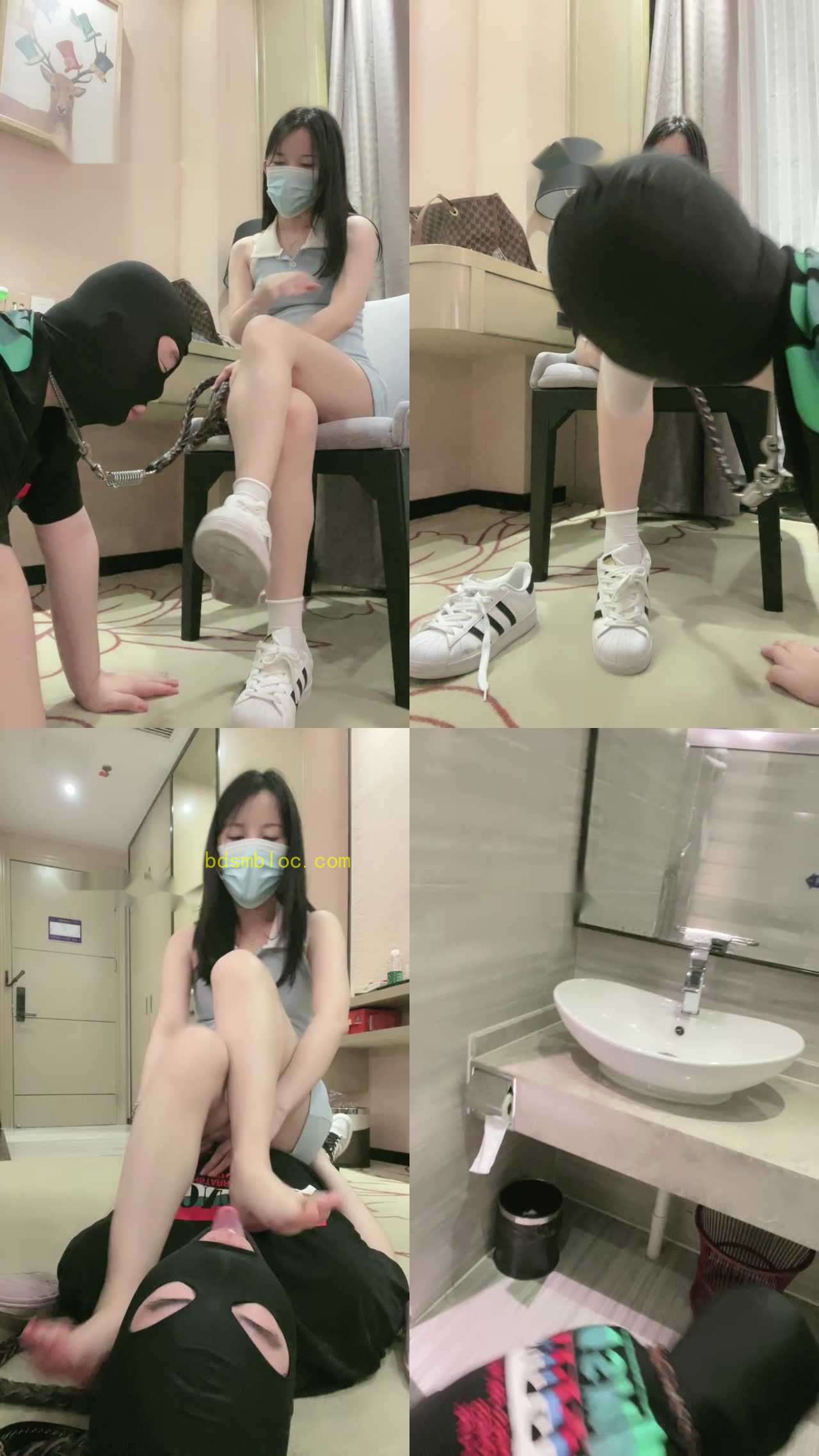 【漫漫】迷恋贝壳头白袜/喂口水/转胯踩踏/赏赐圣水