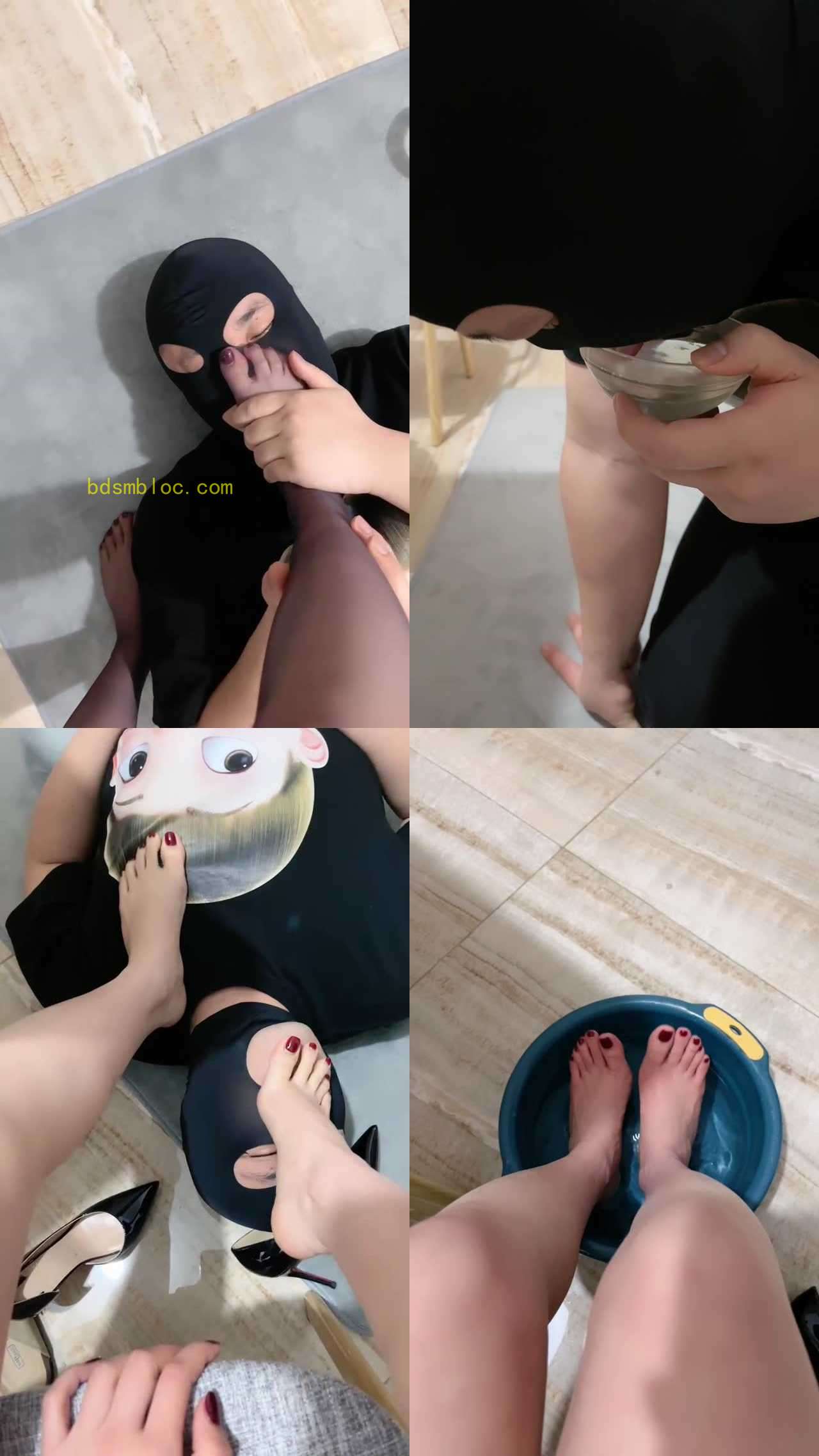 【Siu姐姐】黑丝玉足狂舔/跪求赏赐圣水