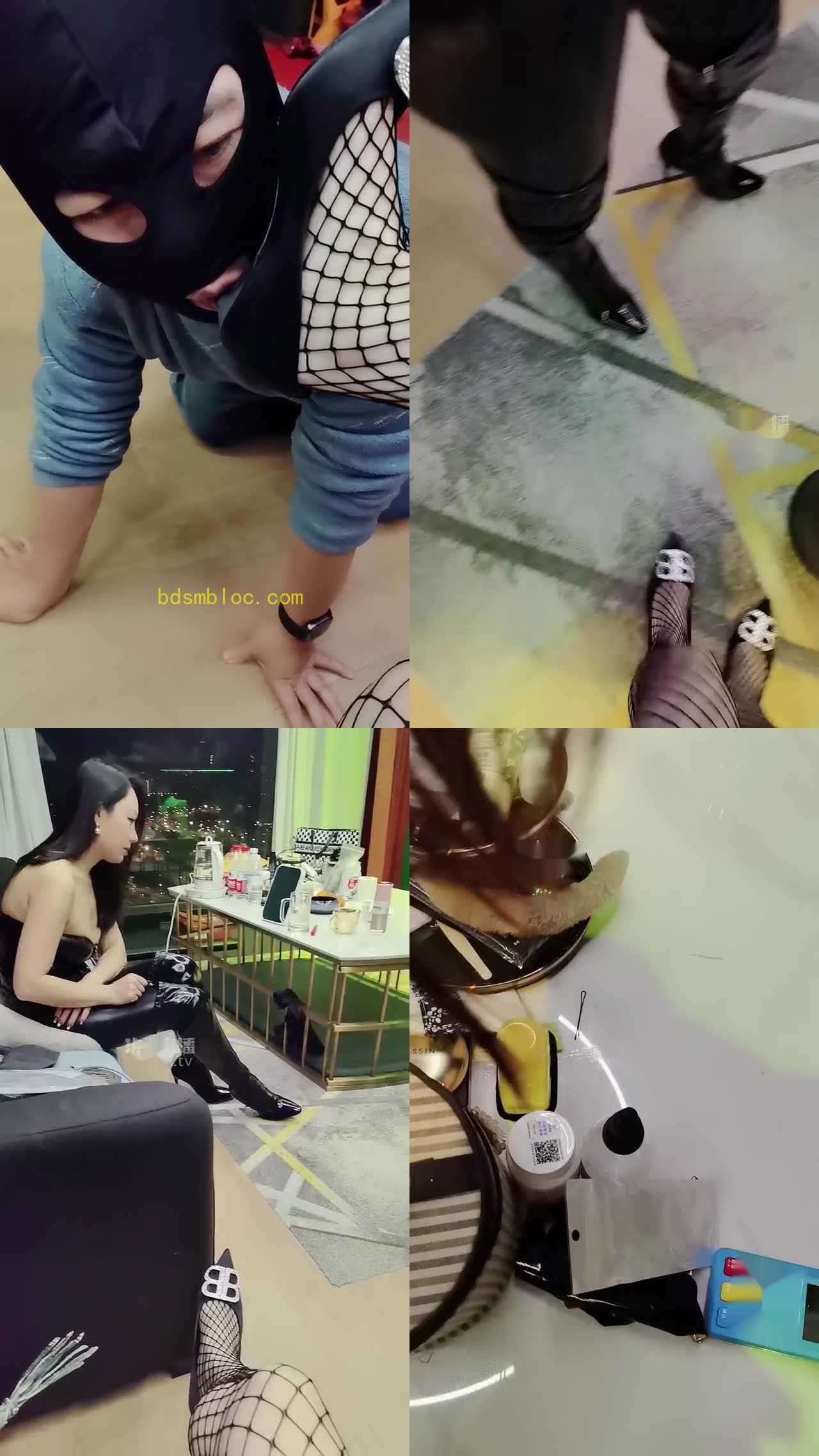 【成怡小姨】狗子来打扫卫生不合格就打