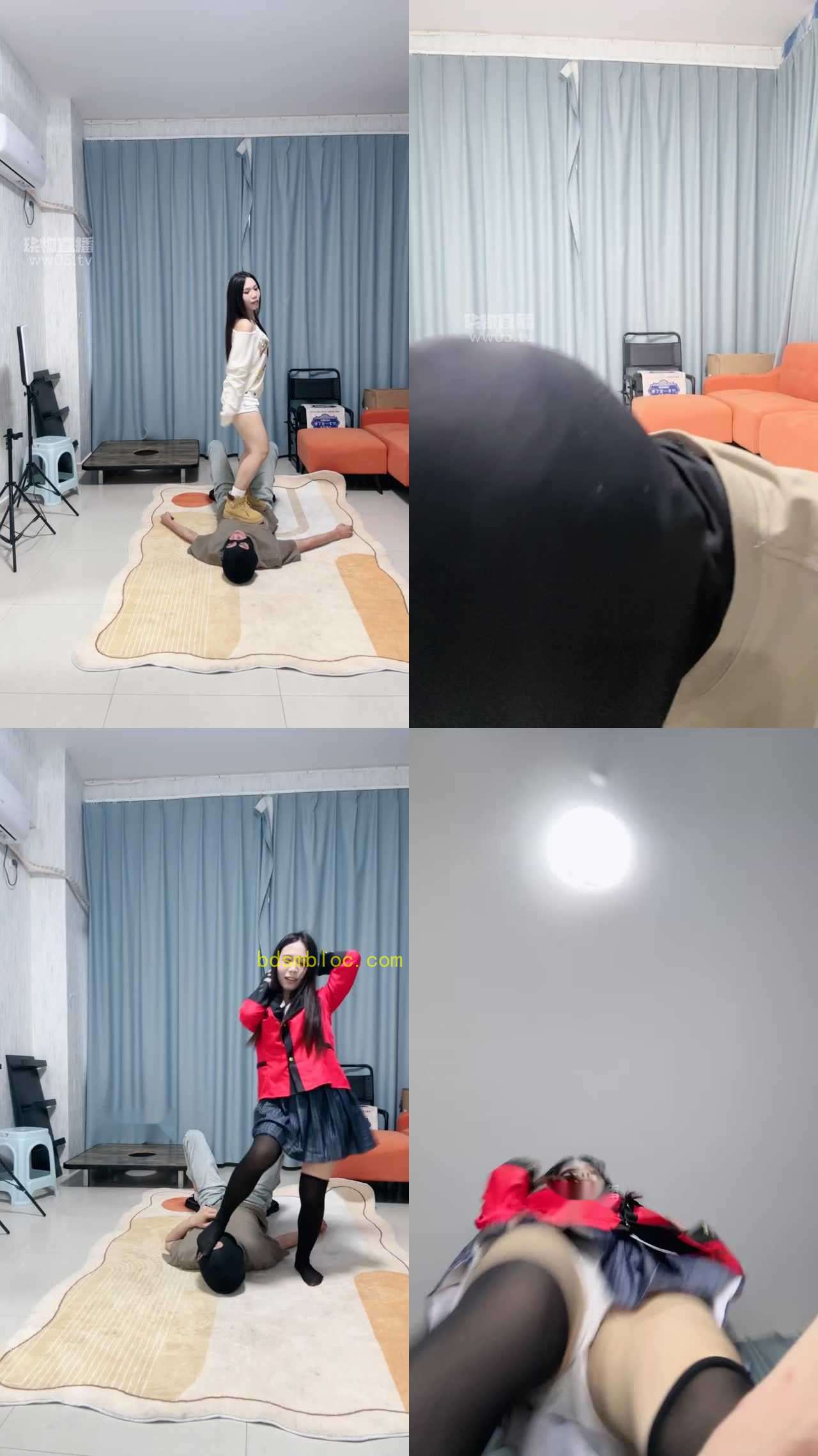 【猴歌】热舞调教踩脸坐脸踩踏诱惑