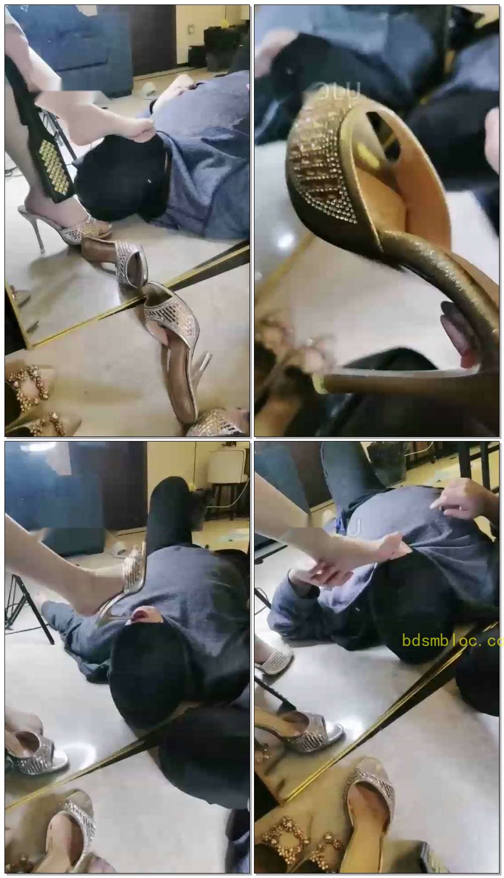 【双子姬】家奴肉丝间脚丝袜圣水