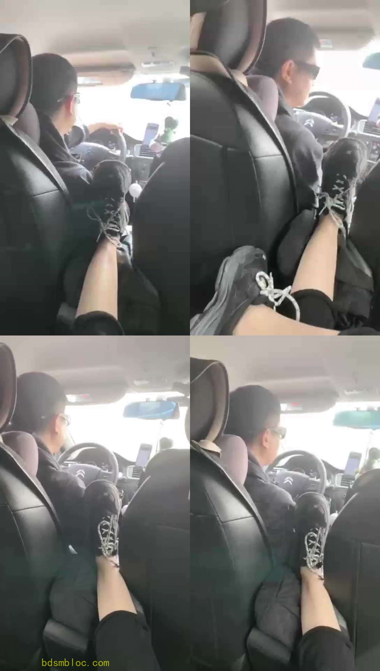 【玖柒97】文文过来当司机舔鞋
