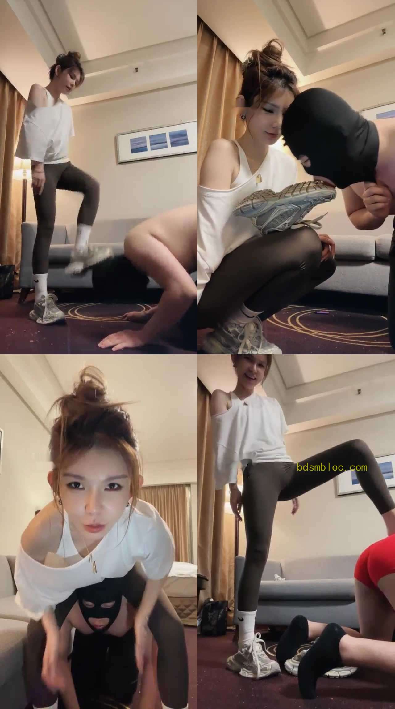 【欣妍】调教开发脚奴