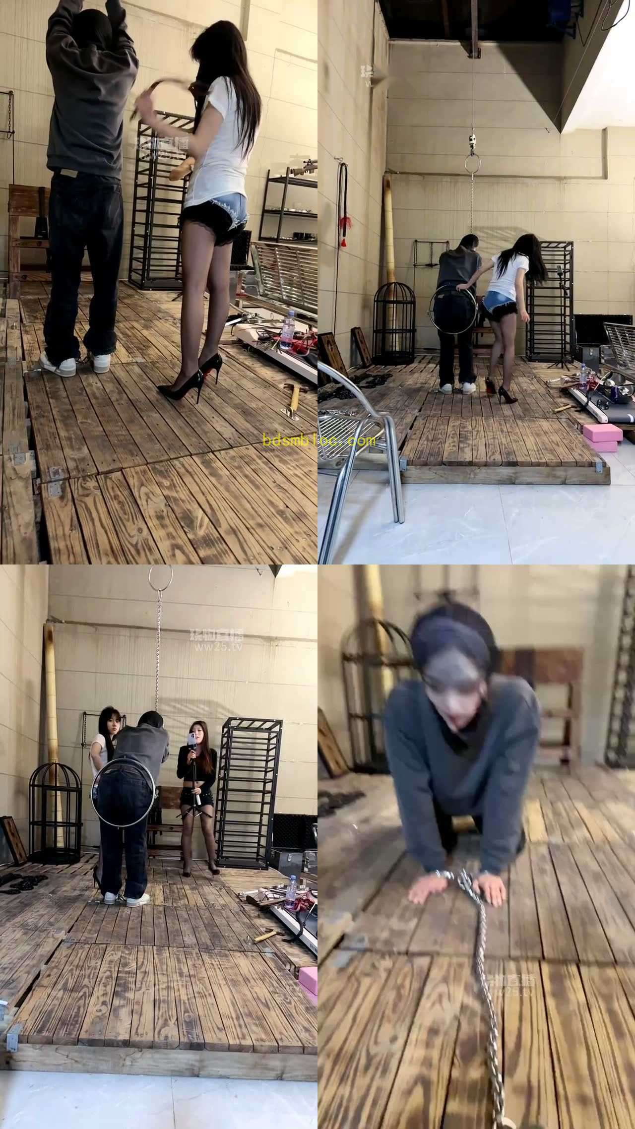 【暴躁七七】直播调教贱货速速滚过来