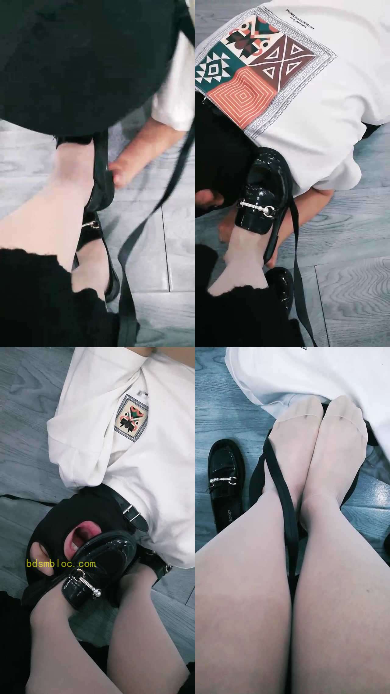 【小妈咪】狗舌清理脏鞋/臭脚捂脸窒息/踩踏