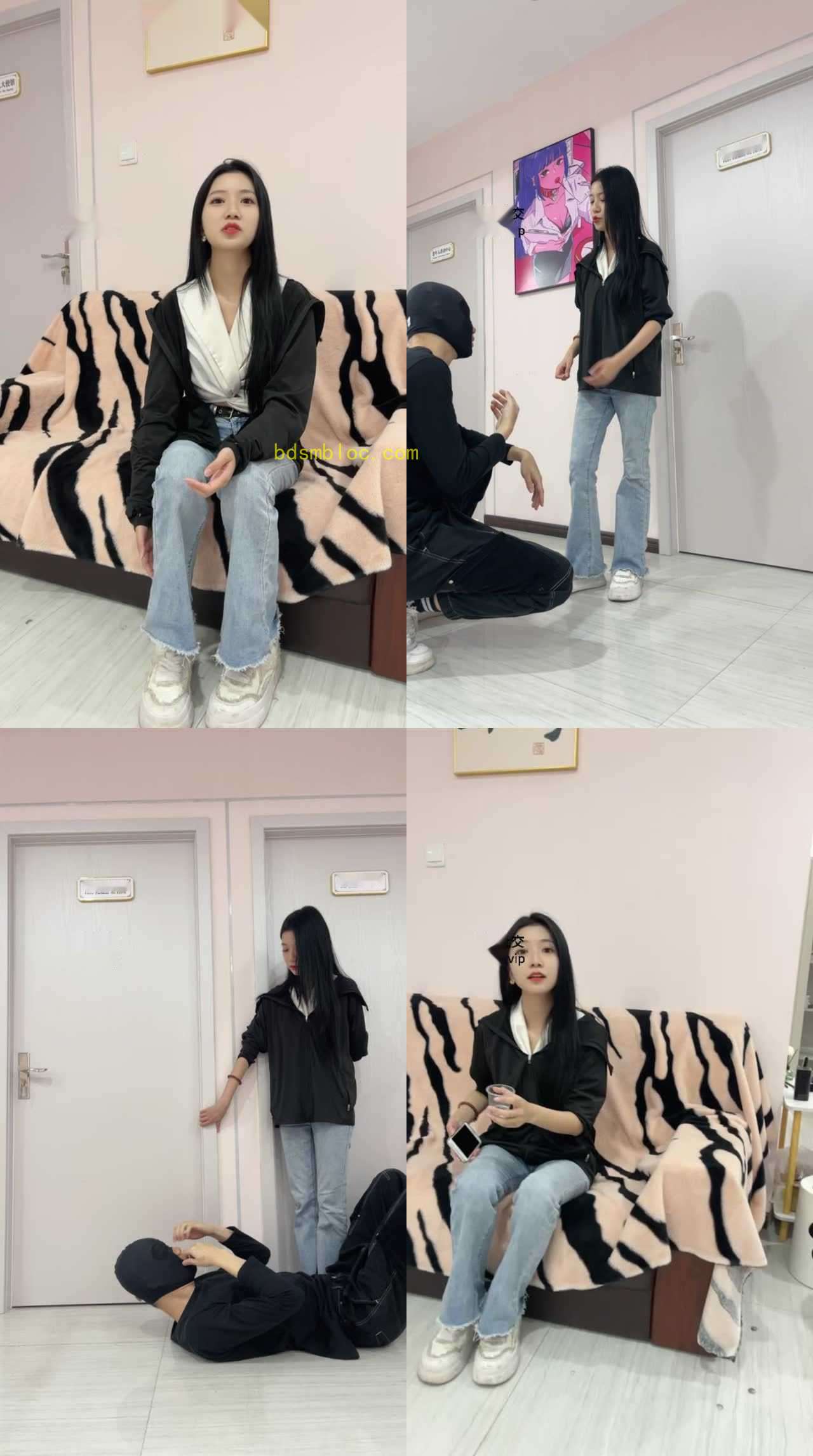 【狗哥】素人S夜跑后小白鞋白袜虐