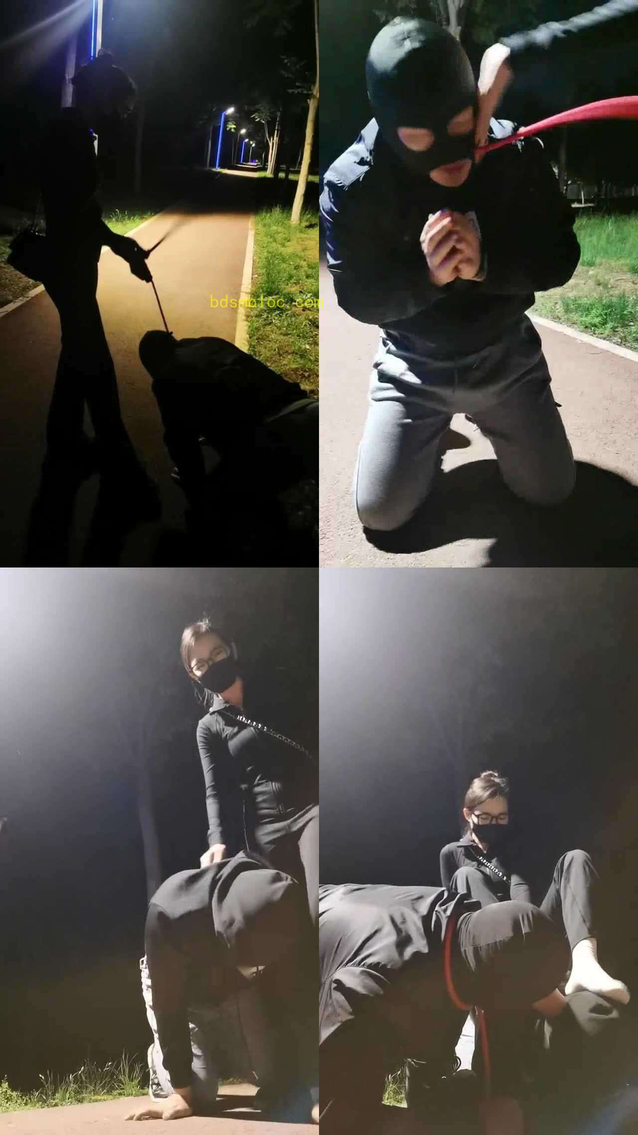 【皮皮】剧情-夜跑遭遇小偷调教成狗