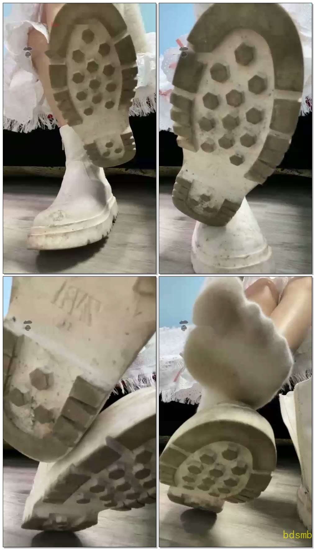 【绘子】脏靴底脏棉袜洗脑羞辱