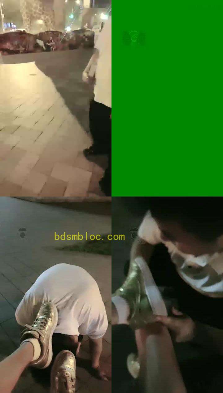 【扎扎大人】金空军户外重度踢裆，引诱路人小哥哥