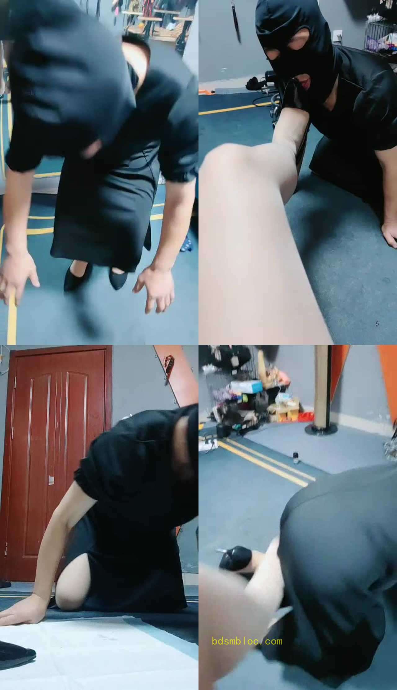 【东营天香百合】内裤套头/吃口水/跪舔高跟肉丝/喂食