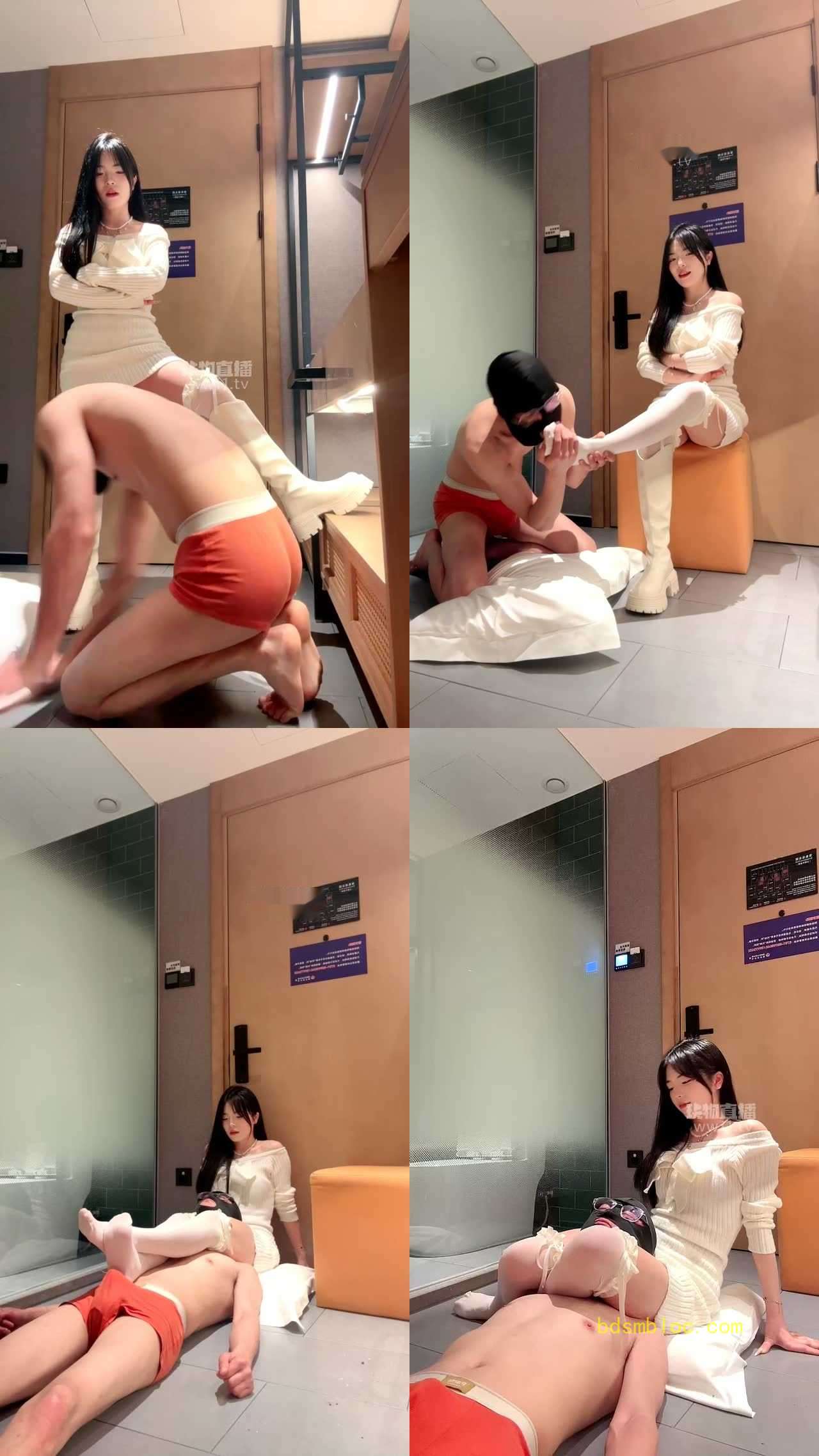 【丸子s】白袜深喉浓痰直接圣水