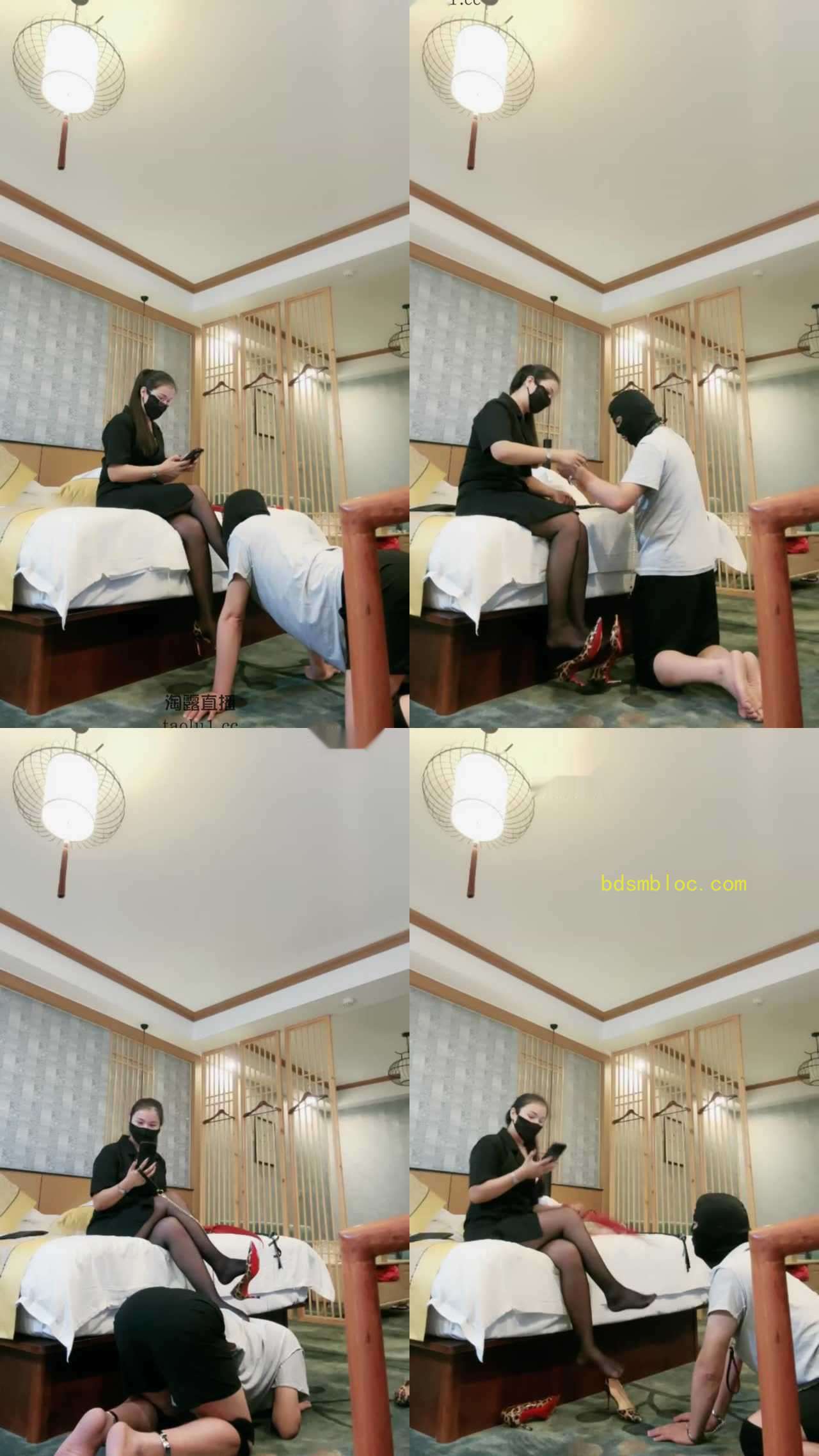 【女王王老师】带锁贱奴的第二课