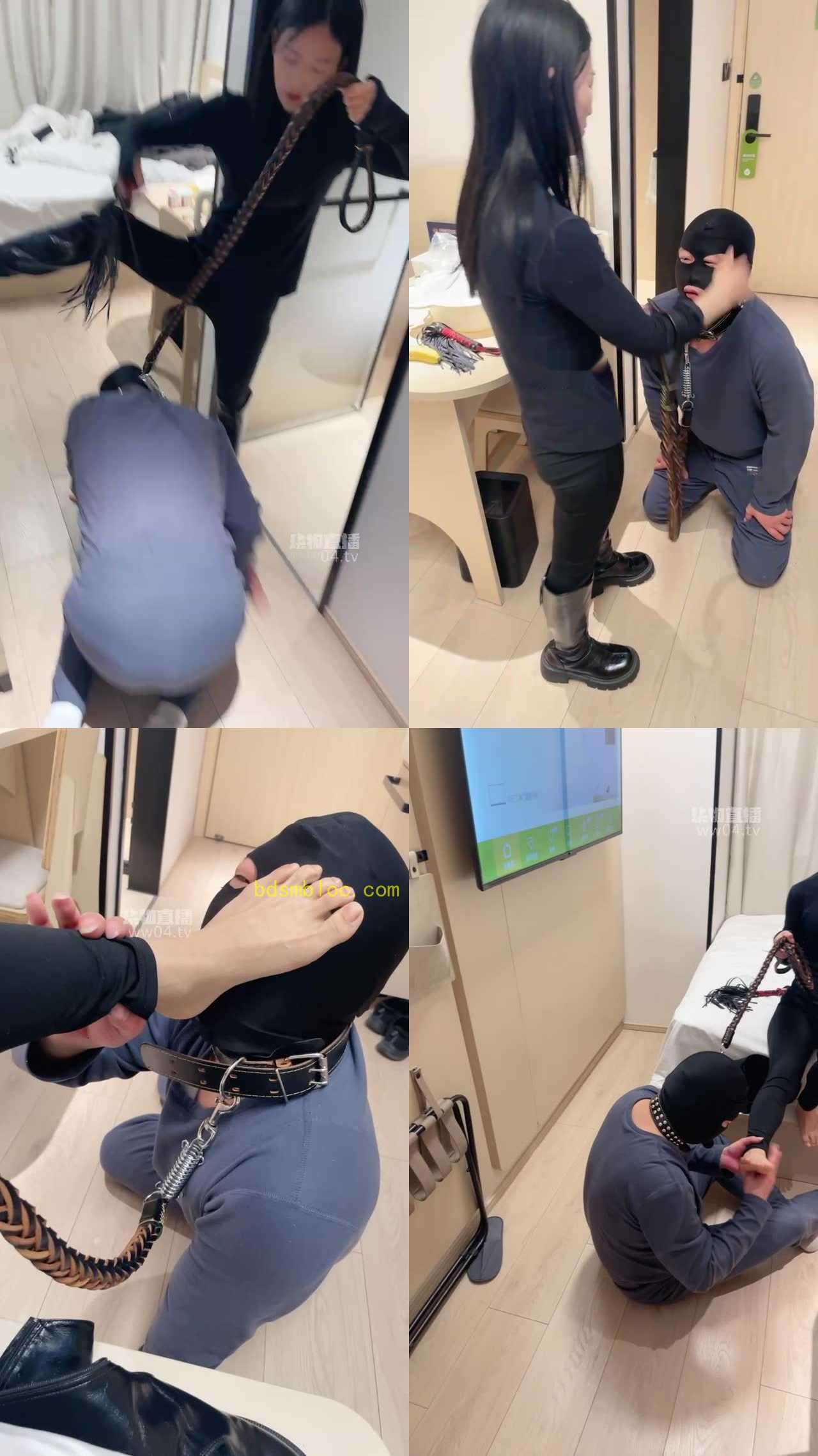 【狠心小妈情侣主S】通州来的贱狗求爸妈的生水