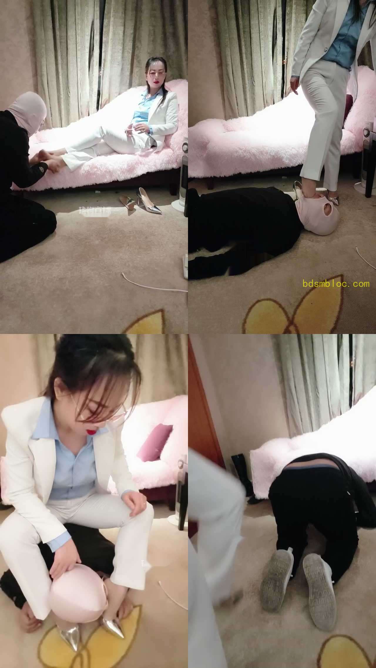 【百合夫妻主】家奴伺候女主日常上厕所清