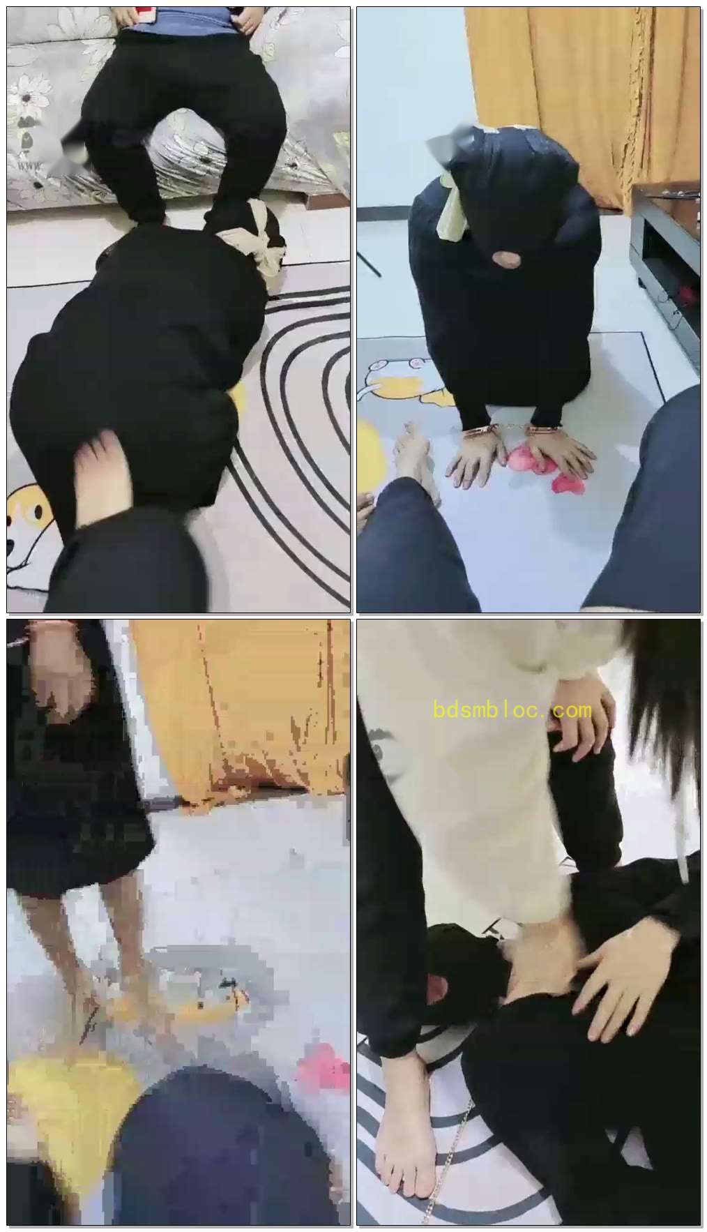 【汤六针S】夫妻玩穿裙子的狗