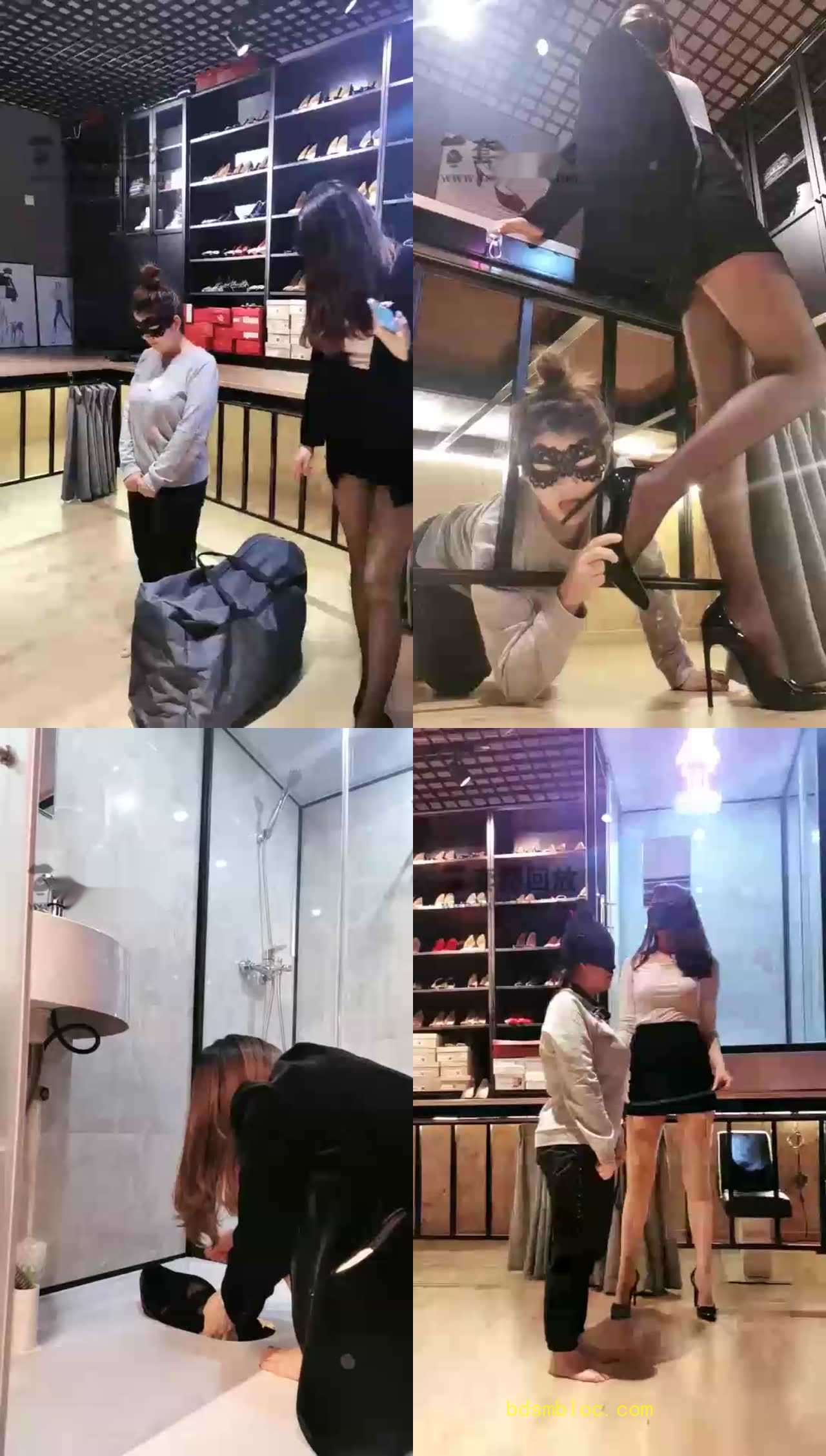 【宇婉莹】宇大新招的小丫鬟，极致身高差羞辱，身份羞辱