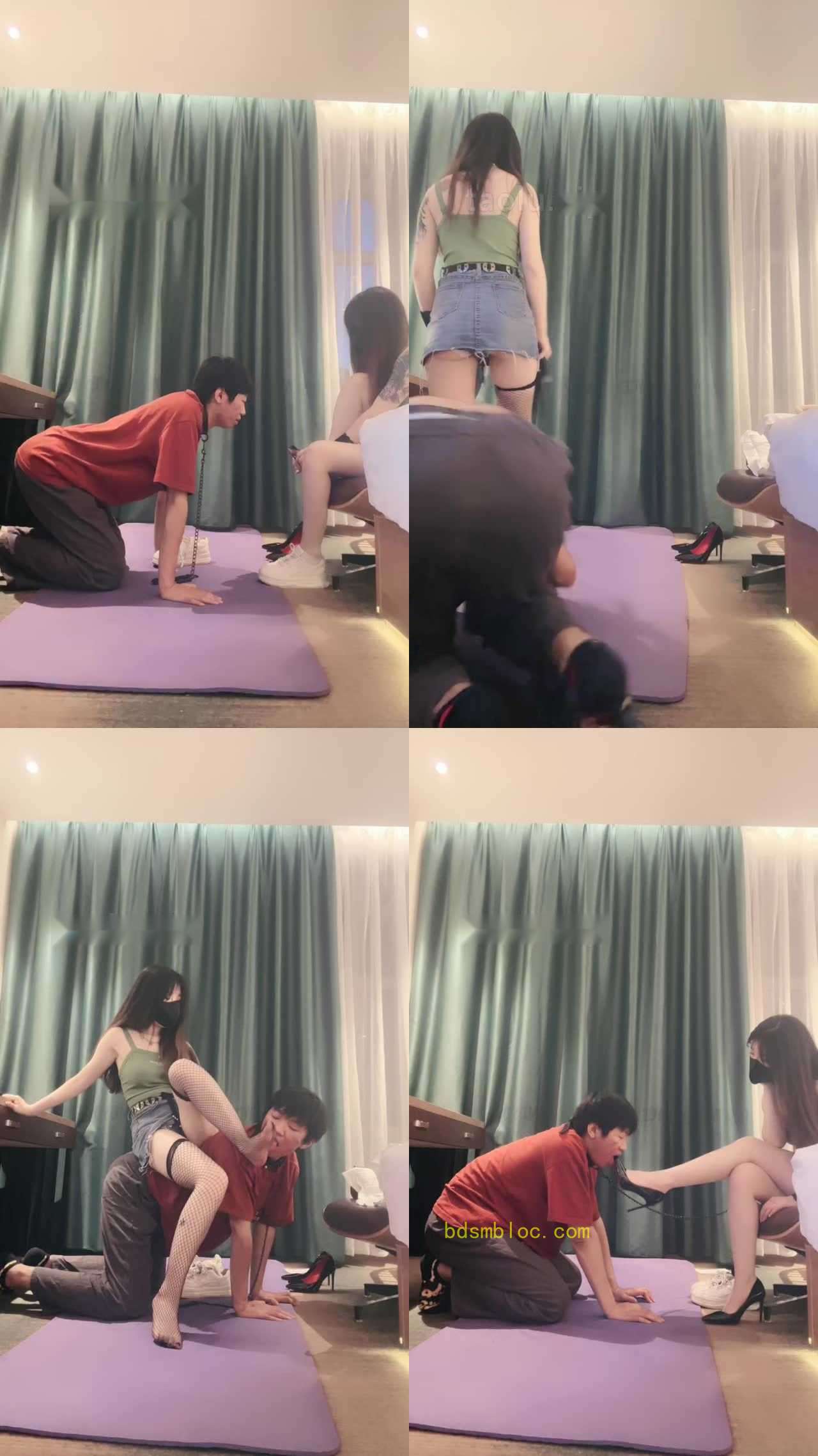 【不期而遇】体验圣水强制喝/超喜欢舔脏鞋/诱惑网袜棉袜