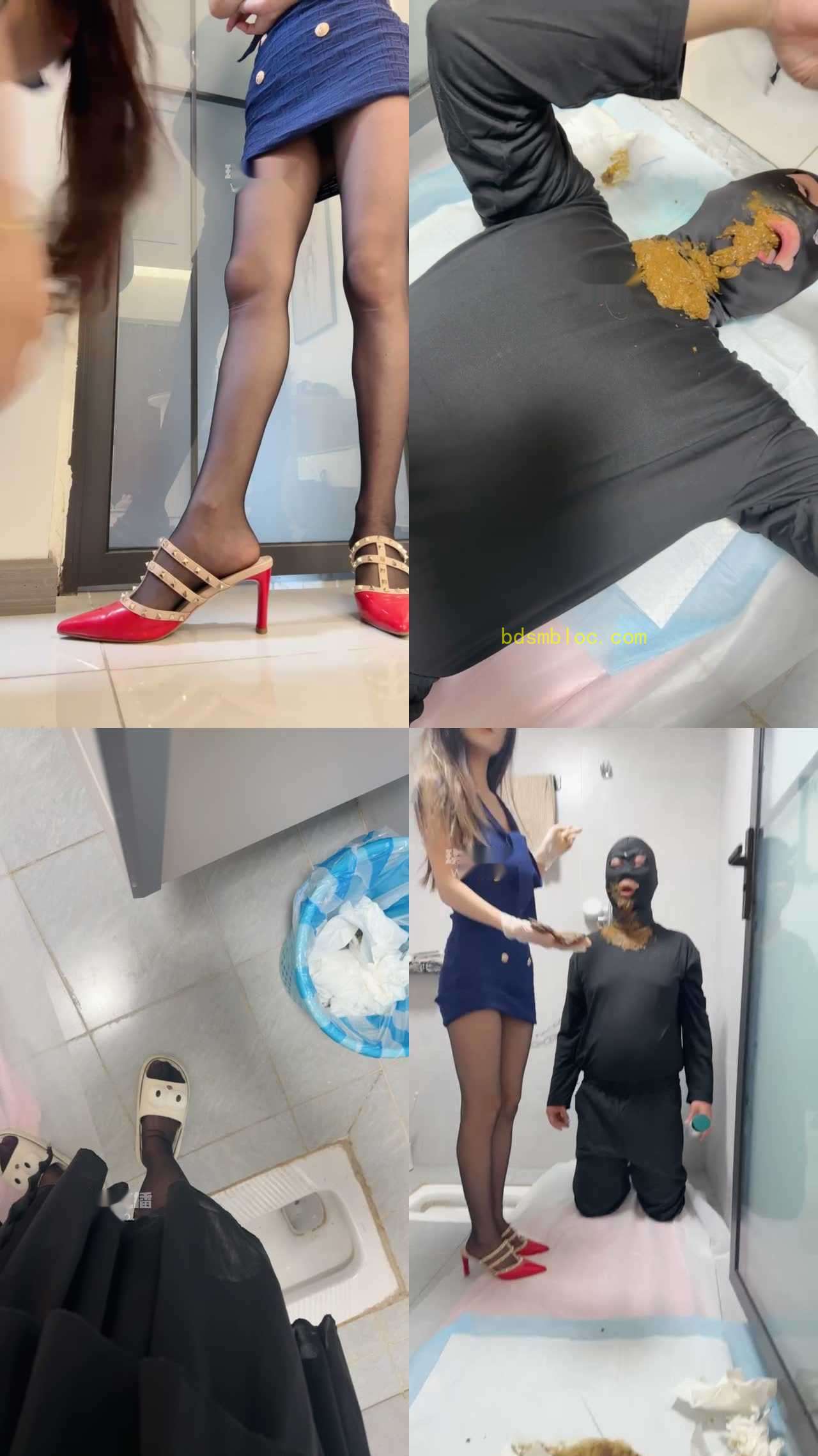 【桃欣大女主】厕主糖糖s，桃欣大女主，丢黄金粪球强制吃hj