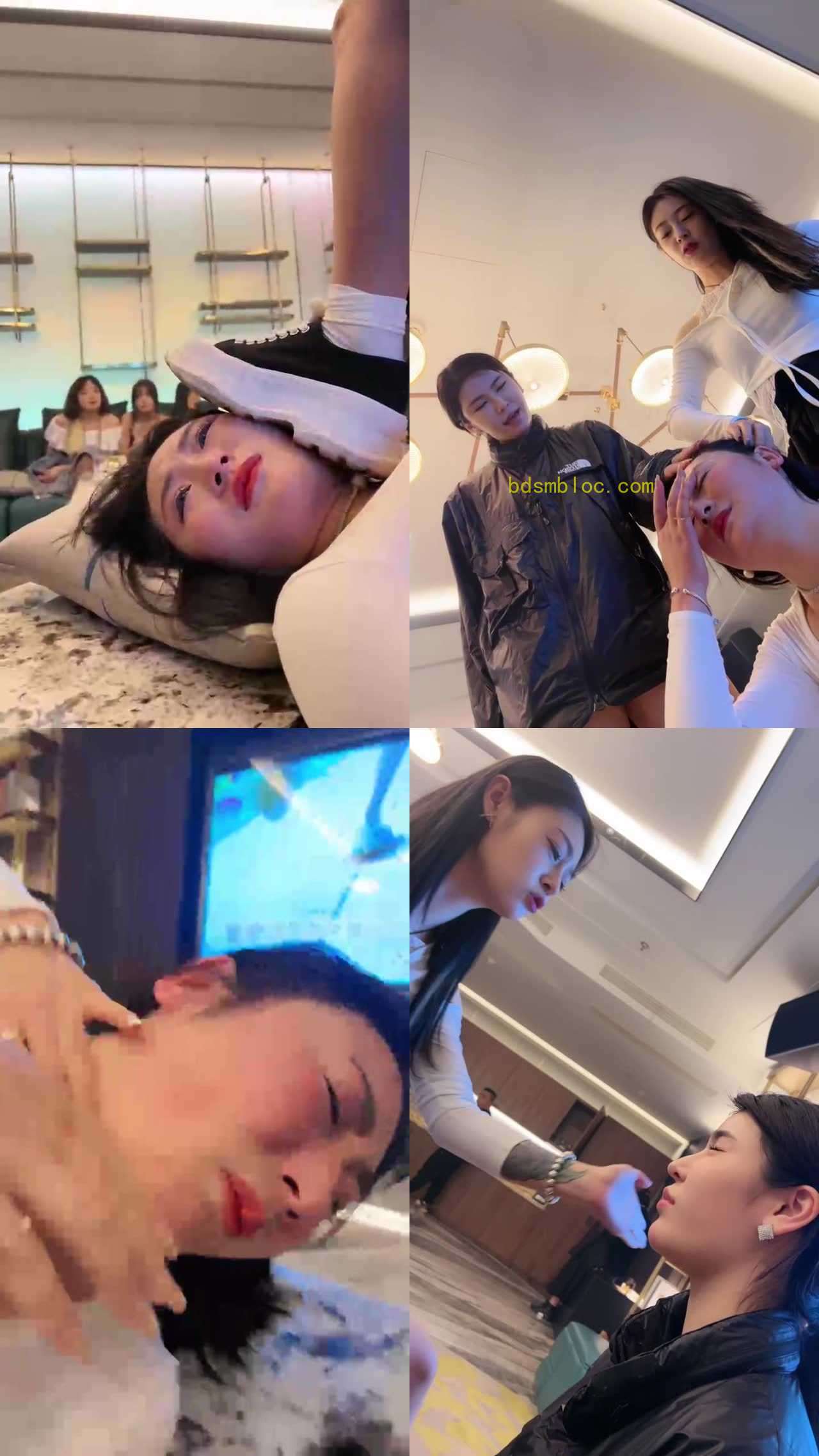 【战一柔S】KTV超精彩-10S调世界第一女M-疯狂口吐喂食