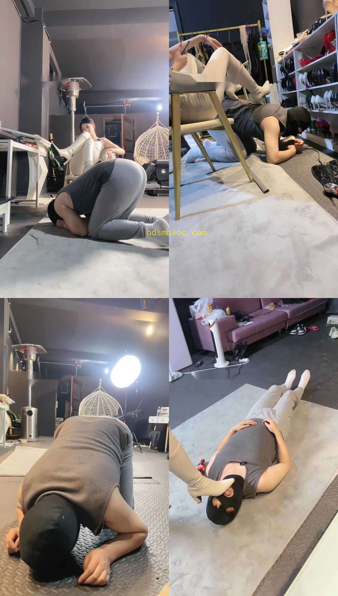 【冰诺】长靴踩脚垫/舔高跟/提档/掐乳