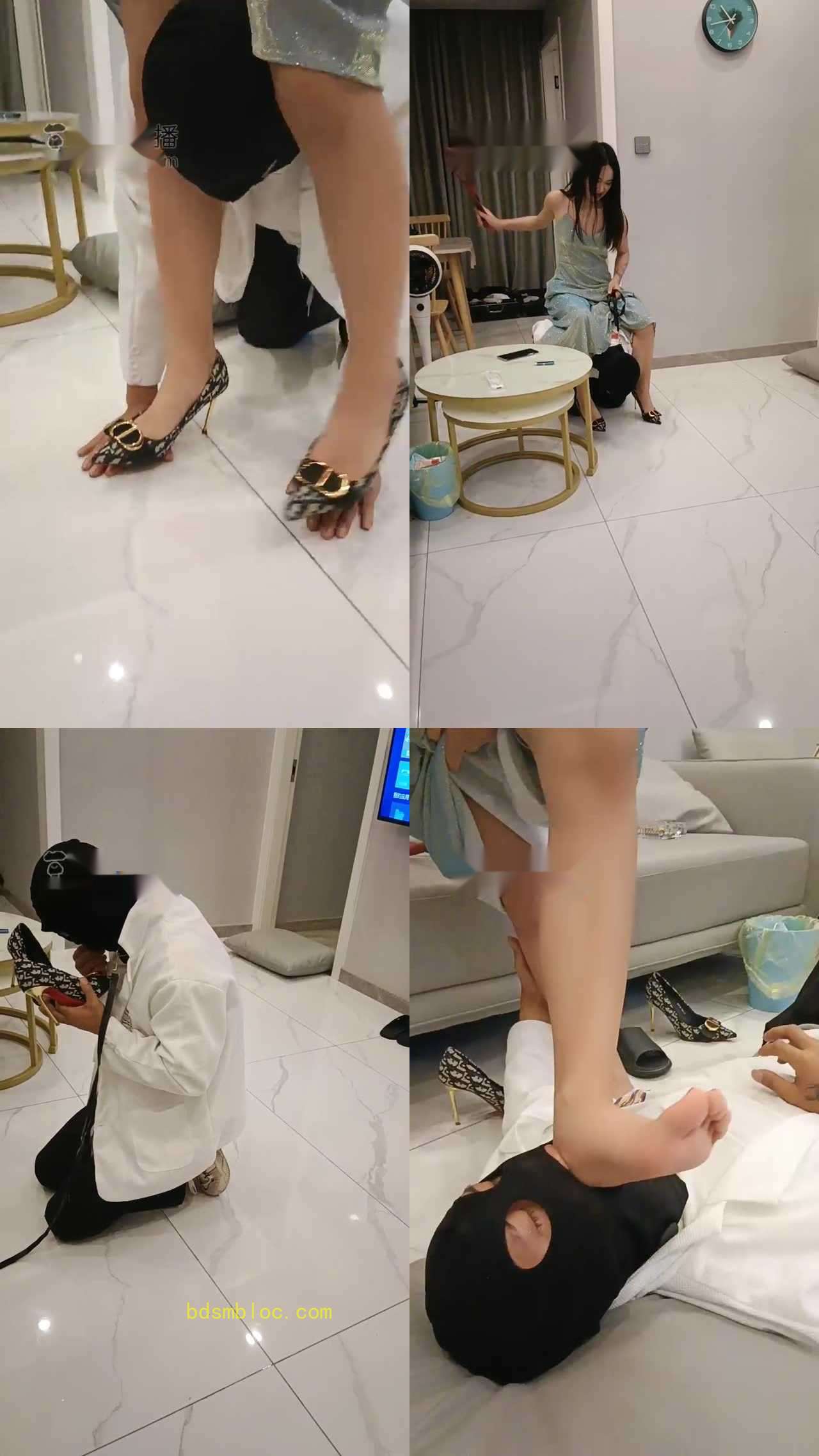 【沐琪大小姐】深夜高跟踩虐