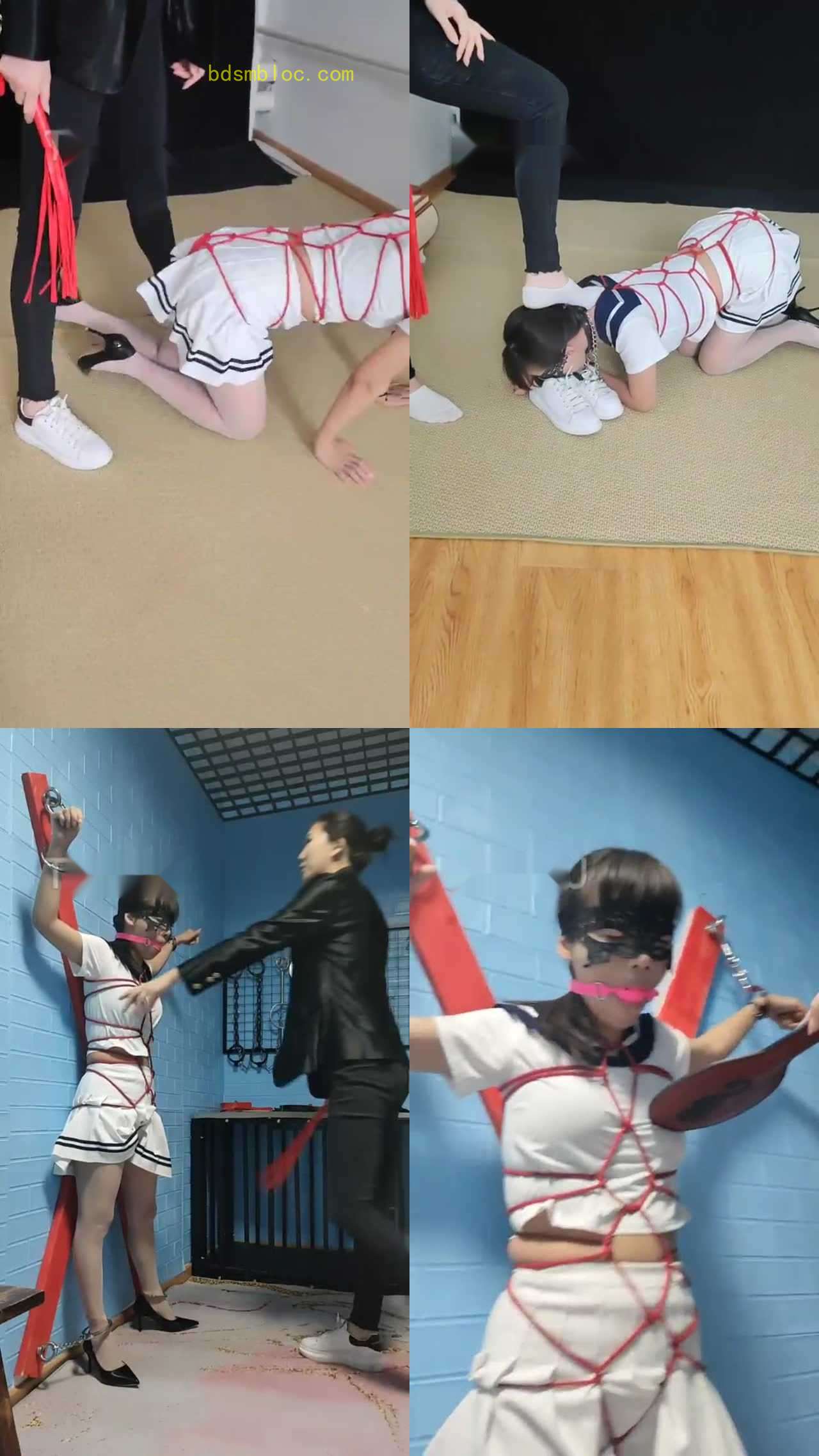 【北京绳师鑫鑫】教导主任惩罚女奴