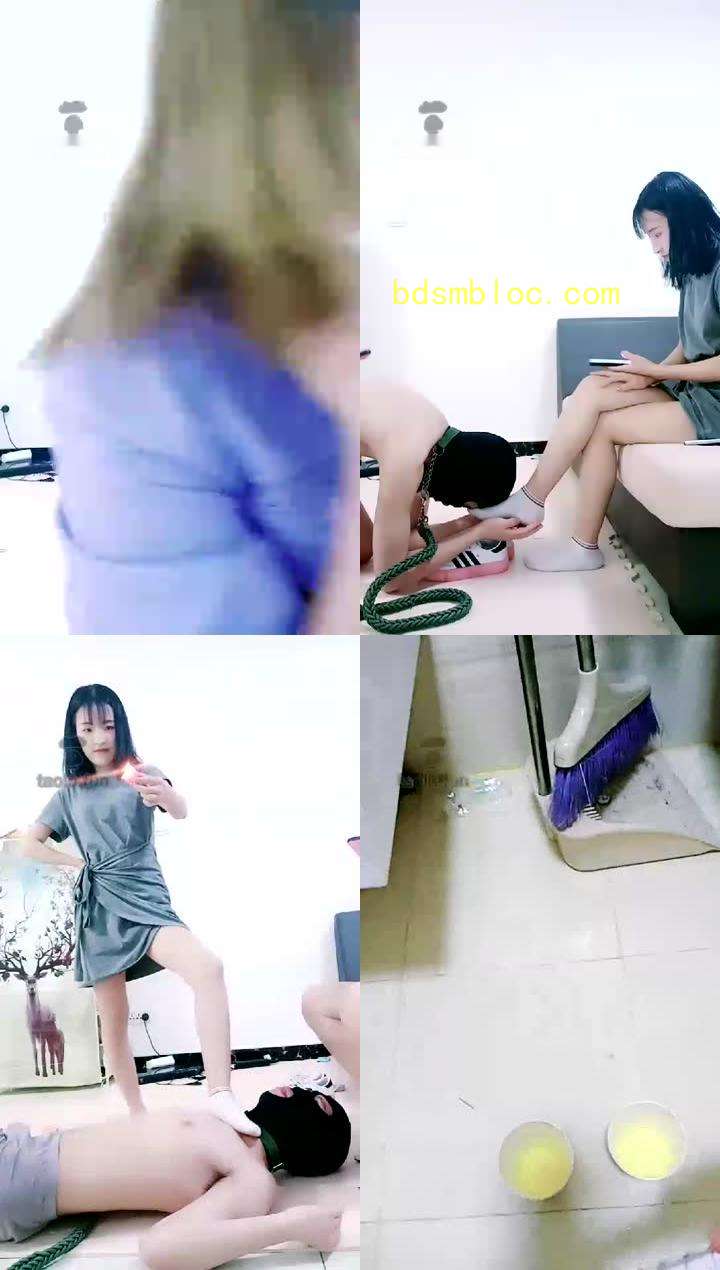 【豆雅双女王】双女主调教学生奴，原味真香