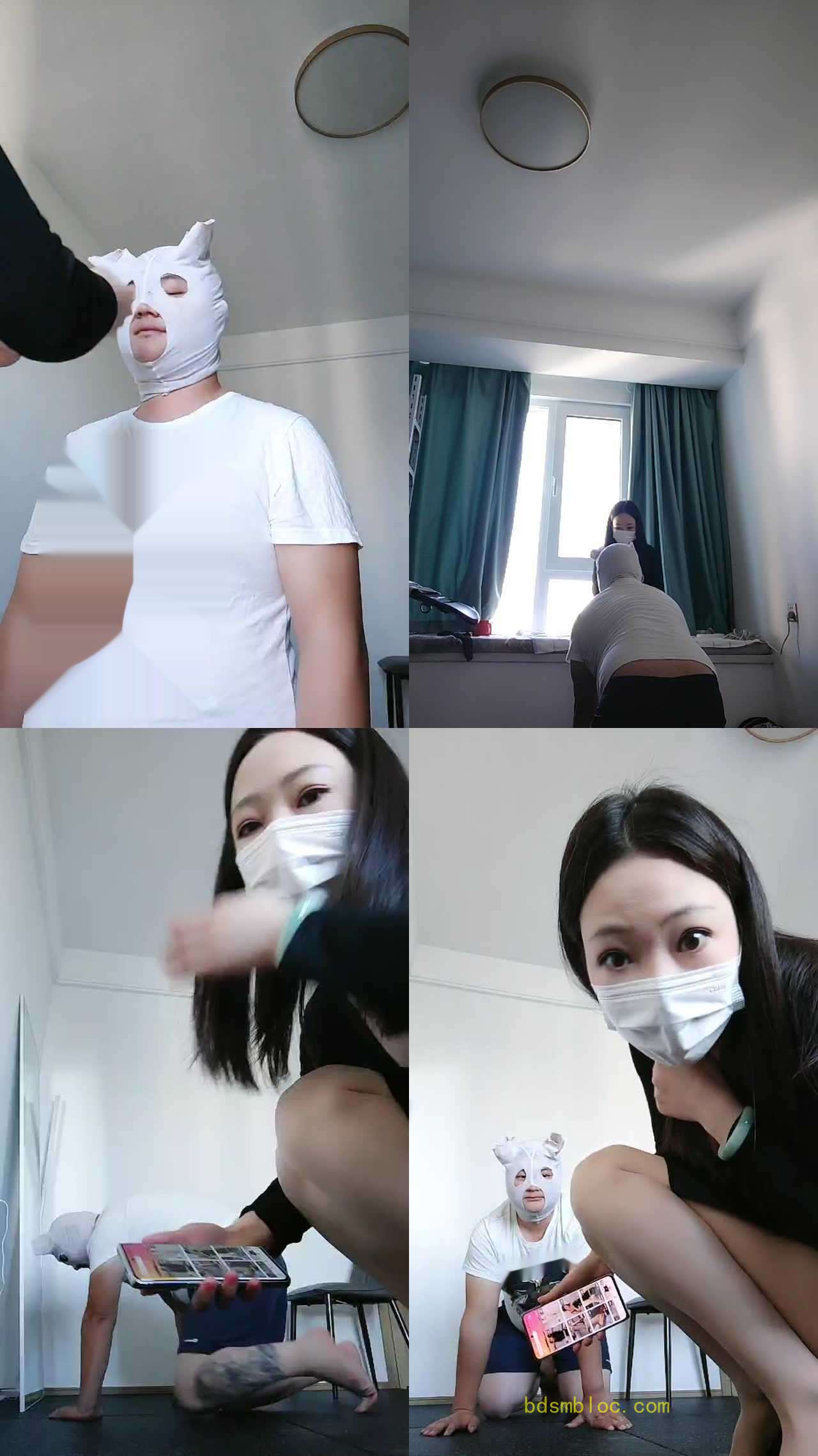 【江南】喂口水/抽耳光/骑马/坐脸腿绞窒息/内裤