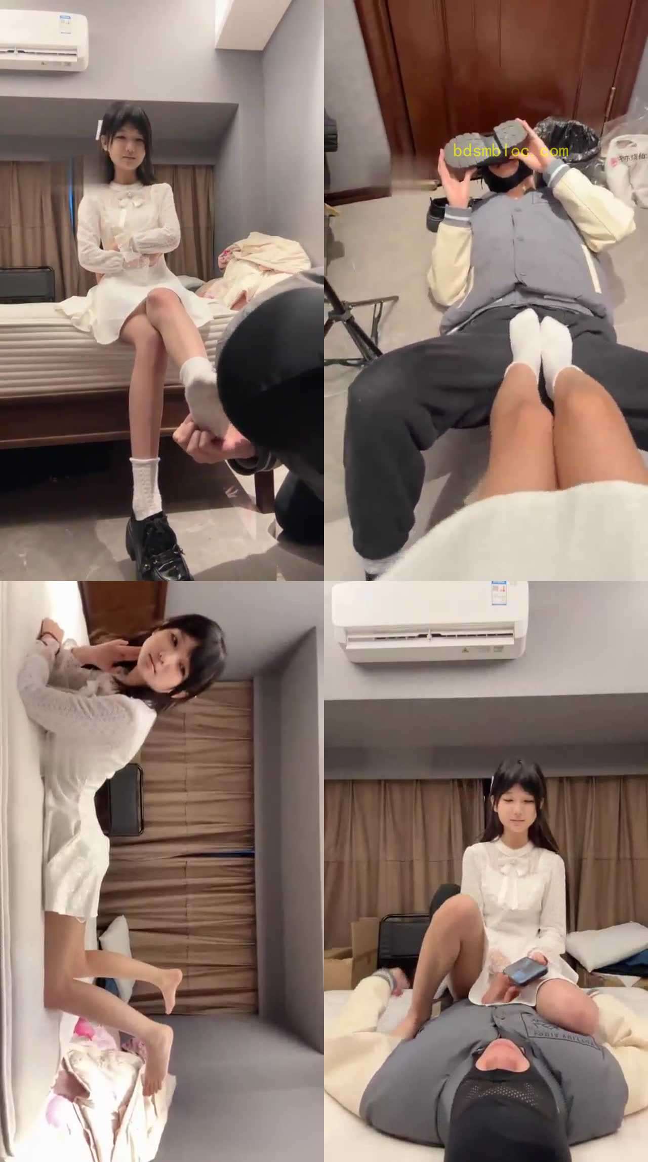 【狗哥】洛丽塔小主 皮鞋白袜气味辱