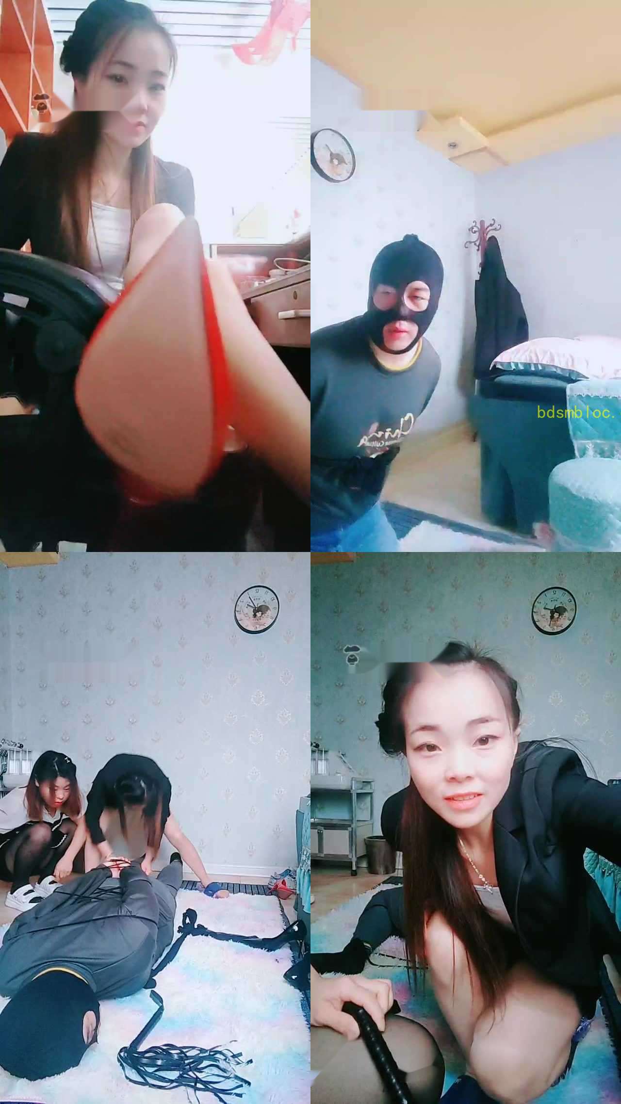【艾琳】和姐妹惩罚偷鞋贼