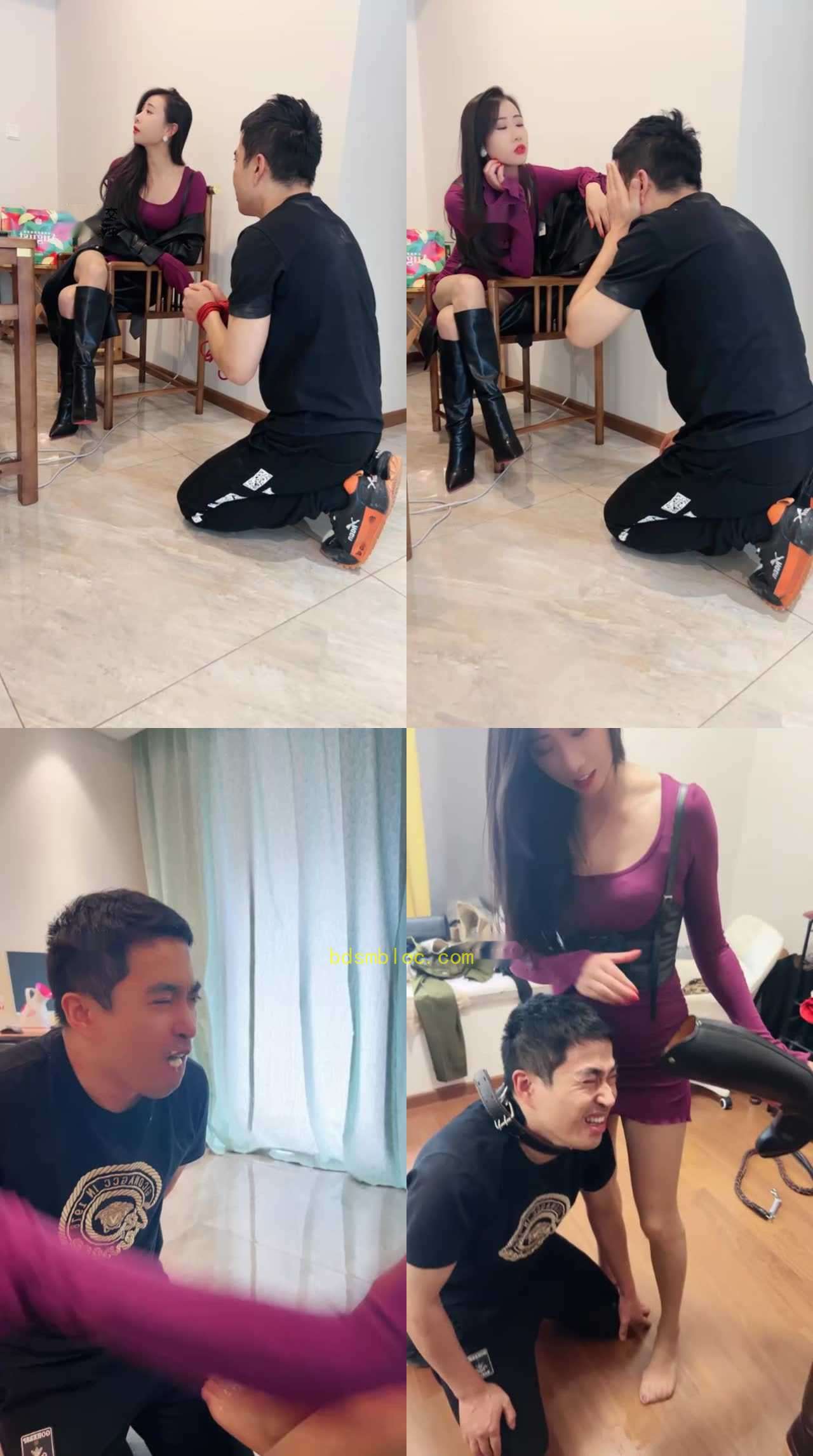 【爱丽丝】伺候老婆下班-被绑起来暴揍【双视角版】