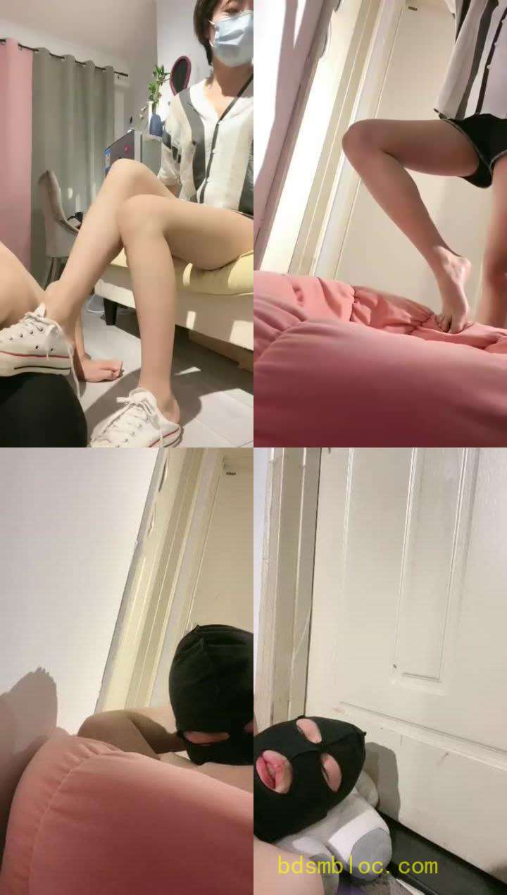 【美离子】 失败的调教耳光 舔脚 48分钟