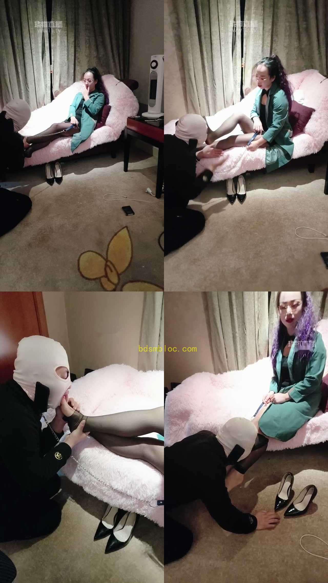 【百合夫妻主】家奴伺候主人的过程