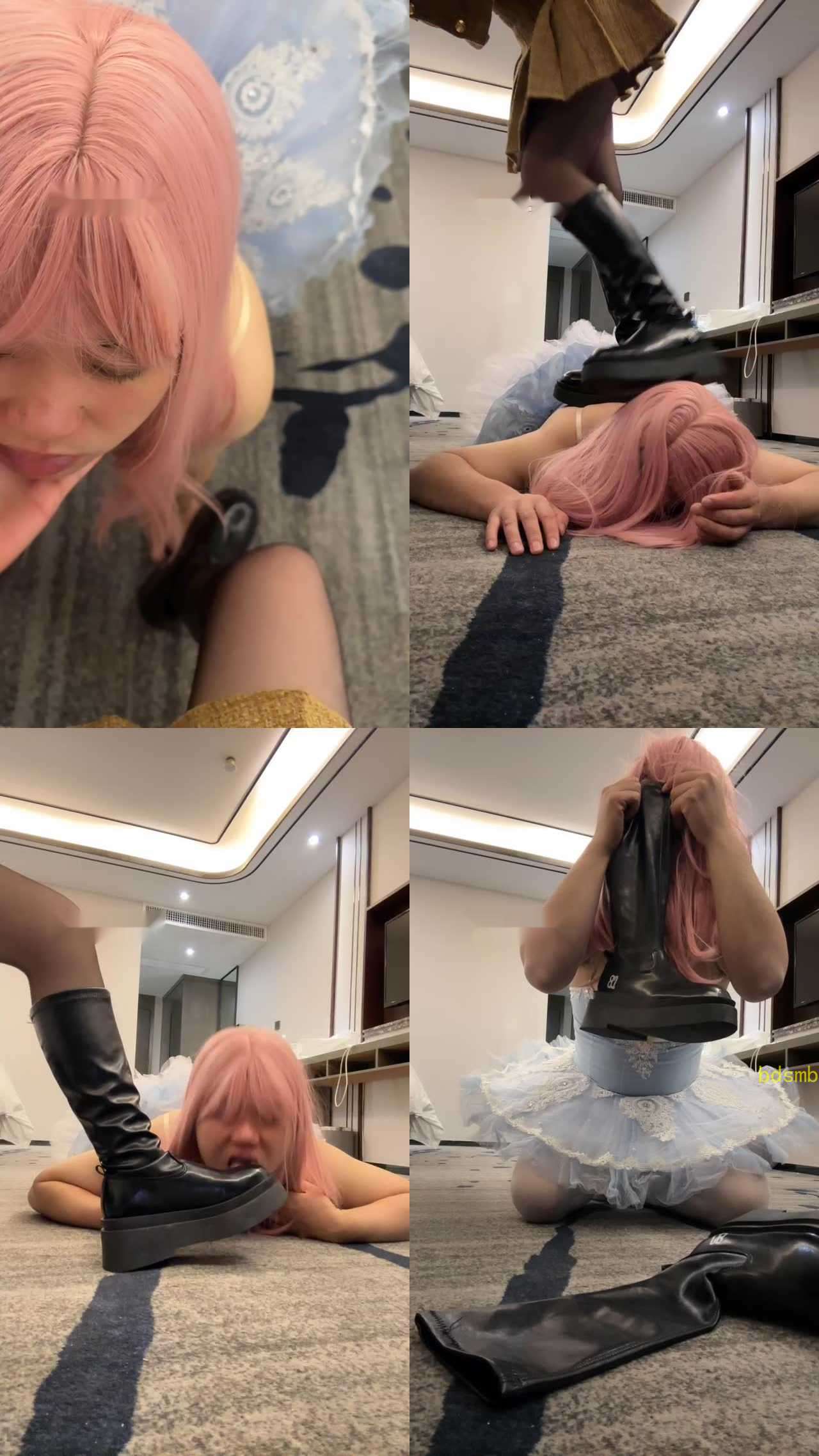 【琳儿】长靴踩踏二次元狗奴