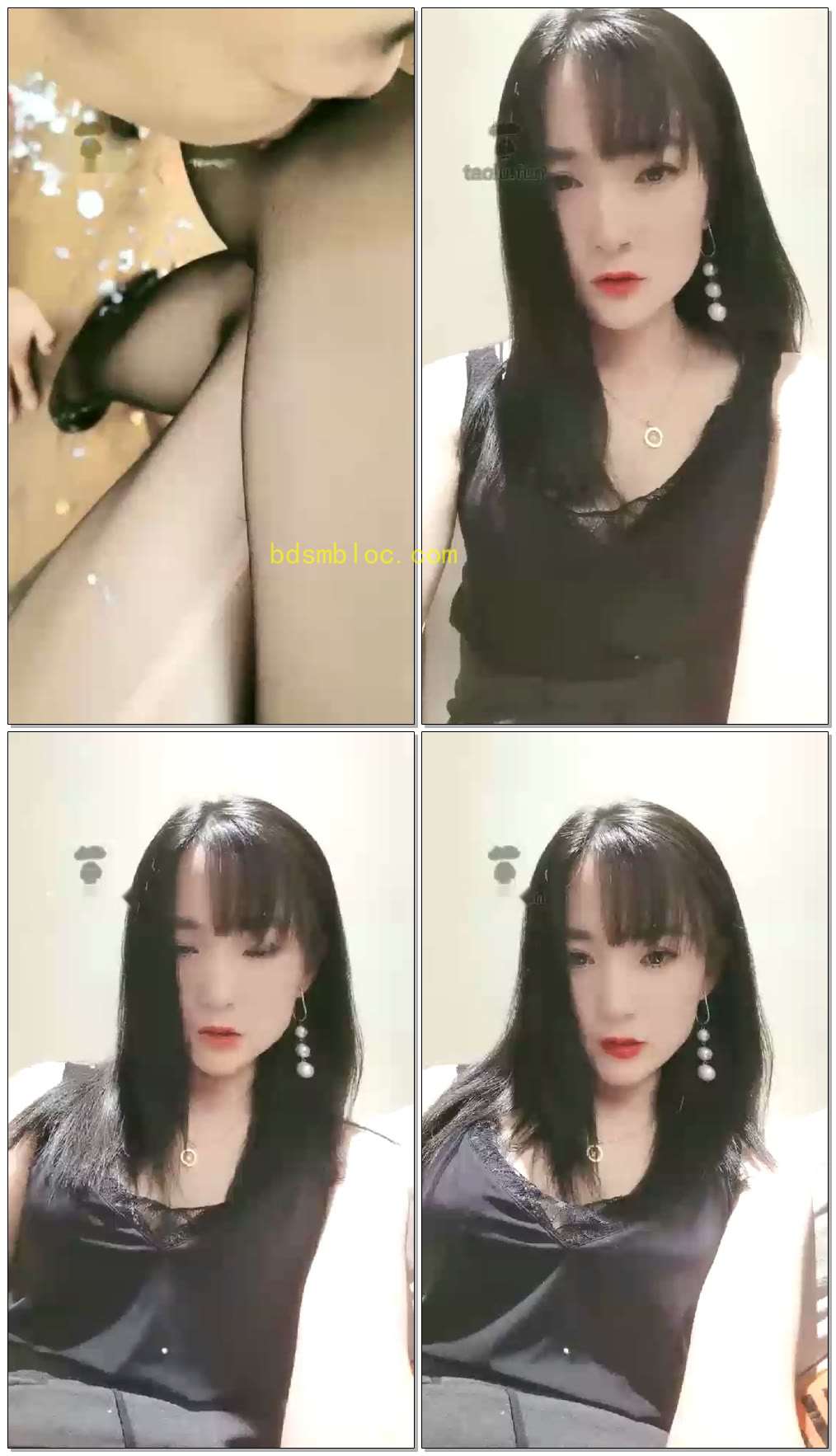 【轩雯女主】口水番茄面膜丝袜牛奶