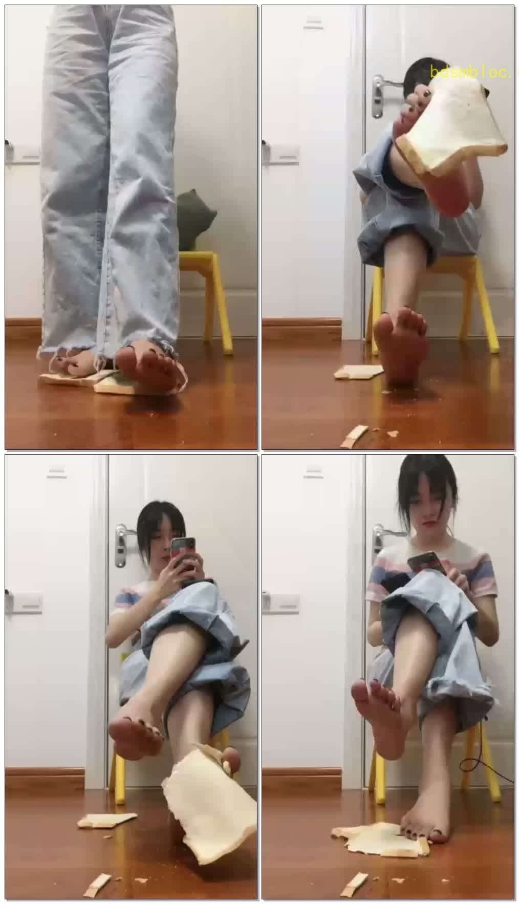 【bebe】第一视角踩吐司！