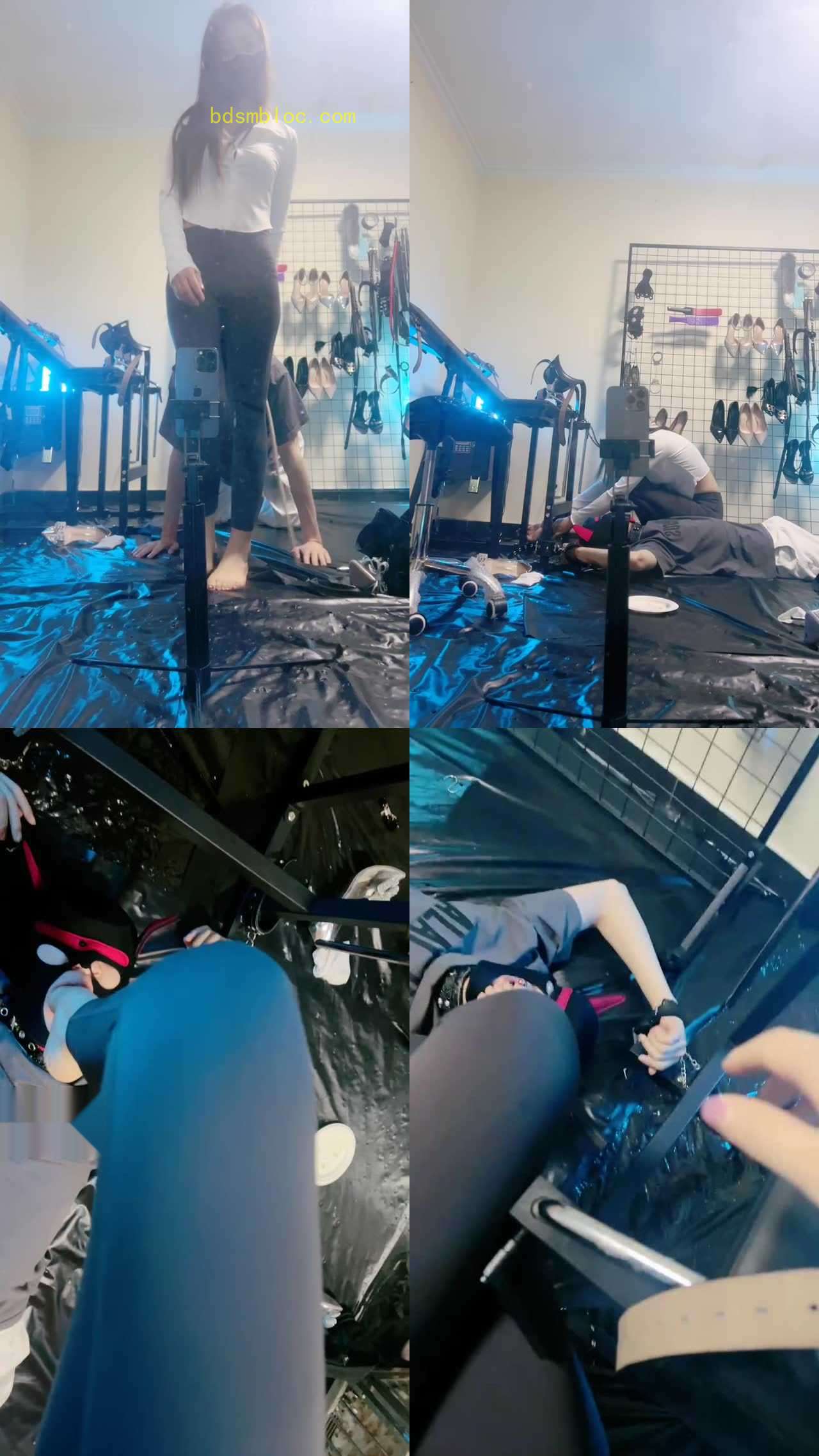 【夏梦】骑马转胯/藤条鞭打/裸足喂食/喂圣水/插嘴踩踏
